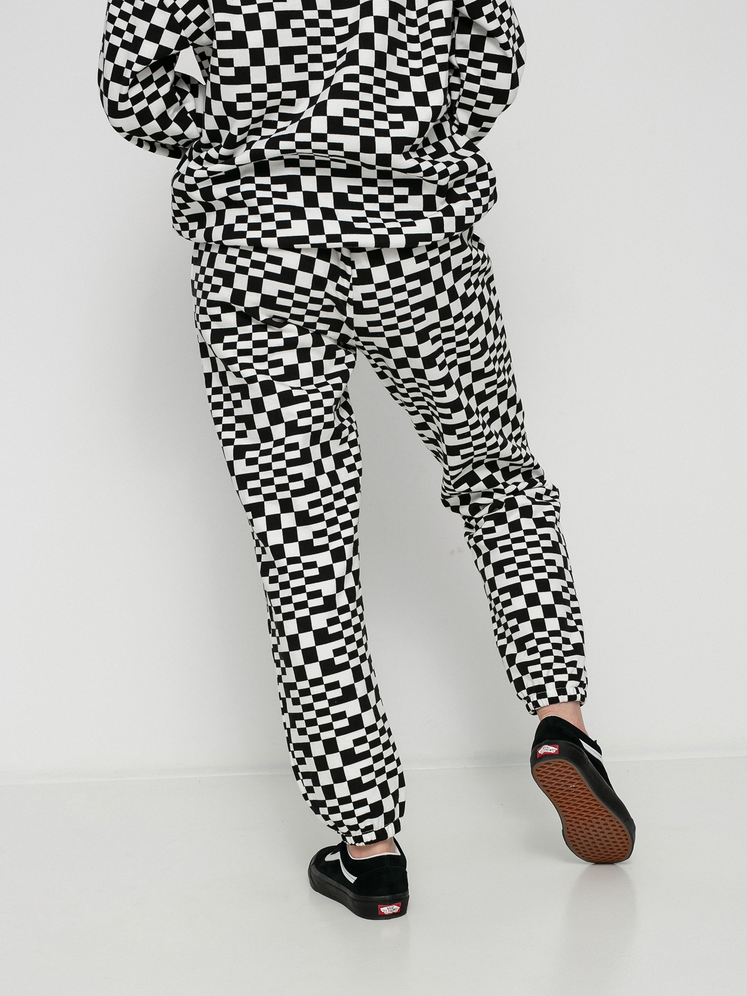 Volcom Check U Out Hose Wmn (black white)