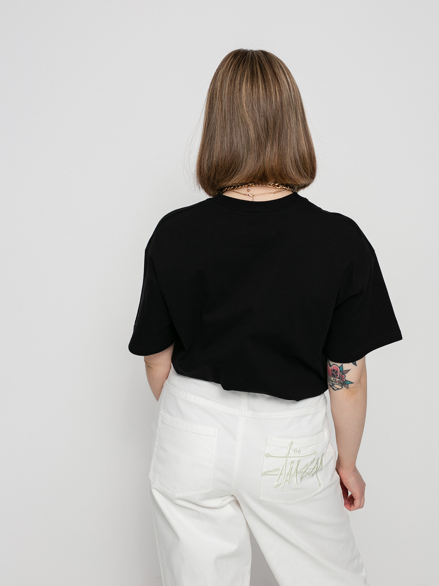 Local Heroes Lh Red Airbrush Oversized T-shirt Wmn (black)