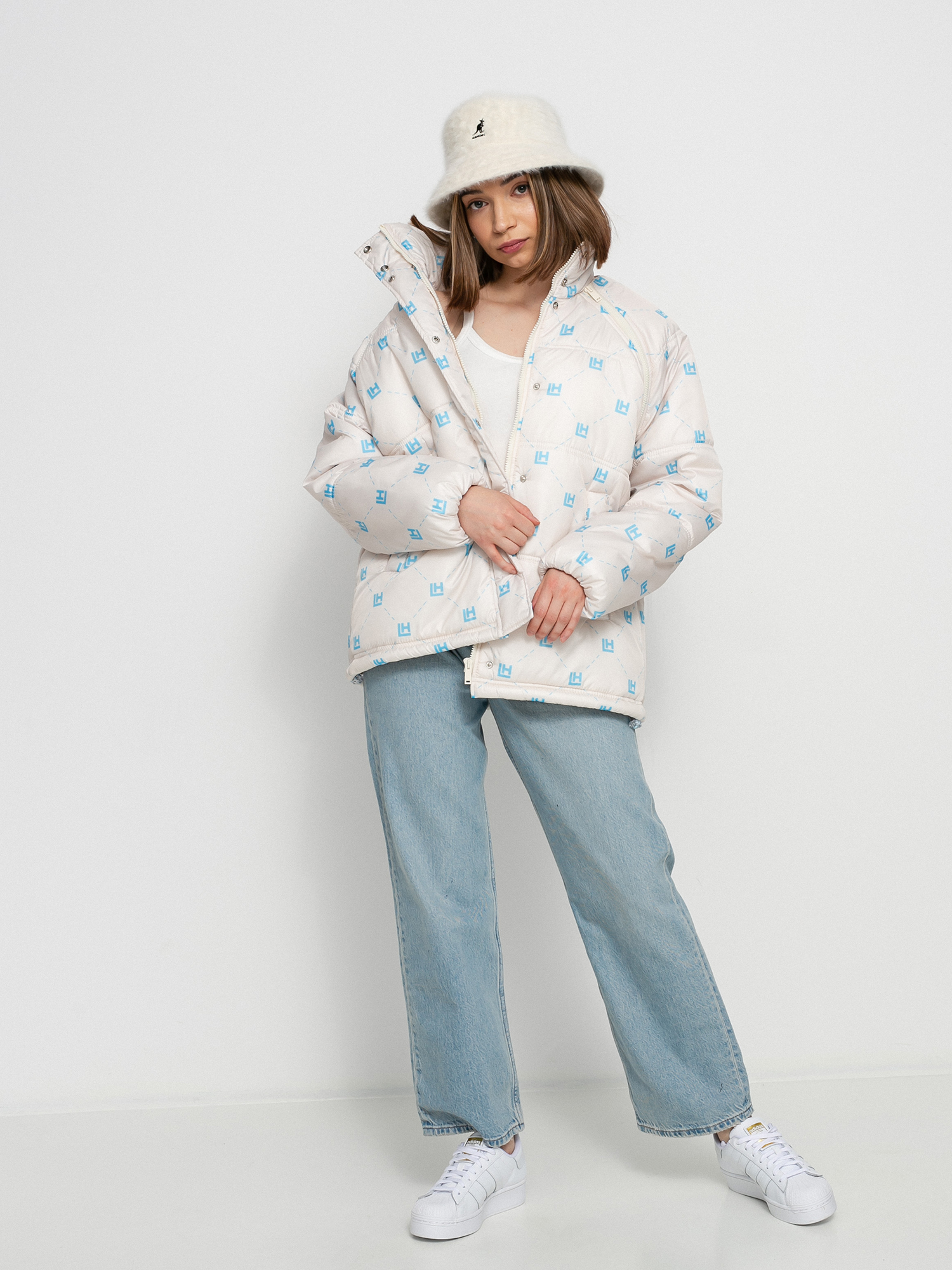 Local Heroes Lh Monogram Puff Jacke Wmn (beige)