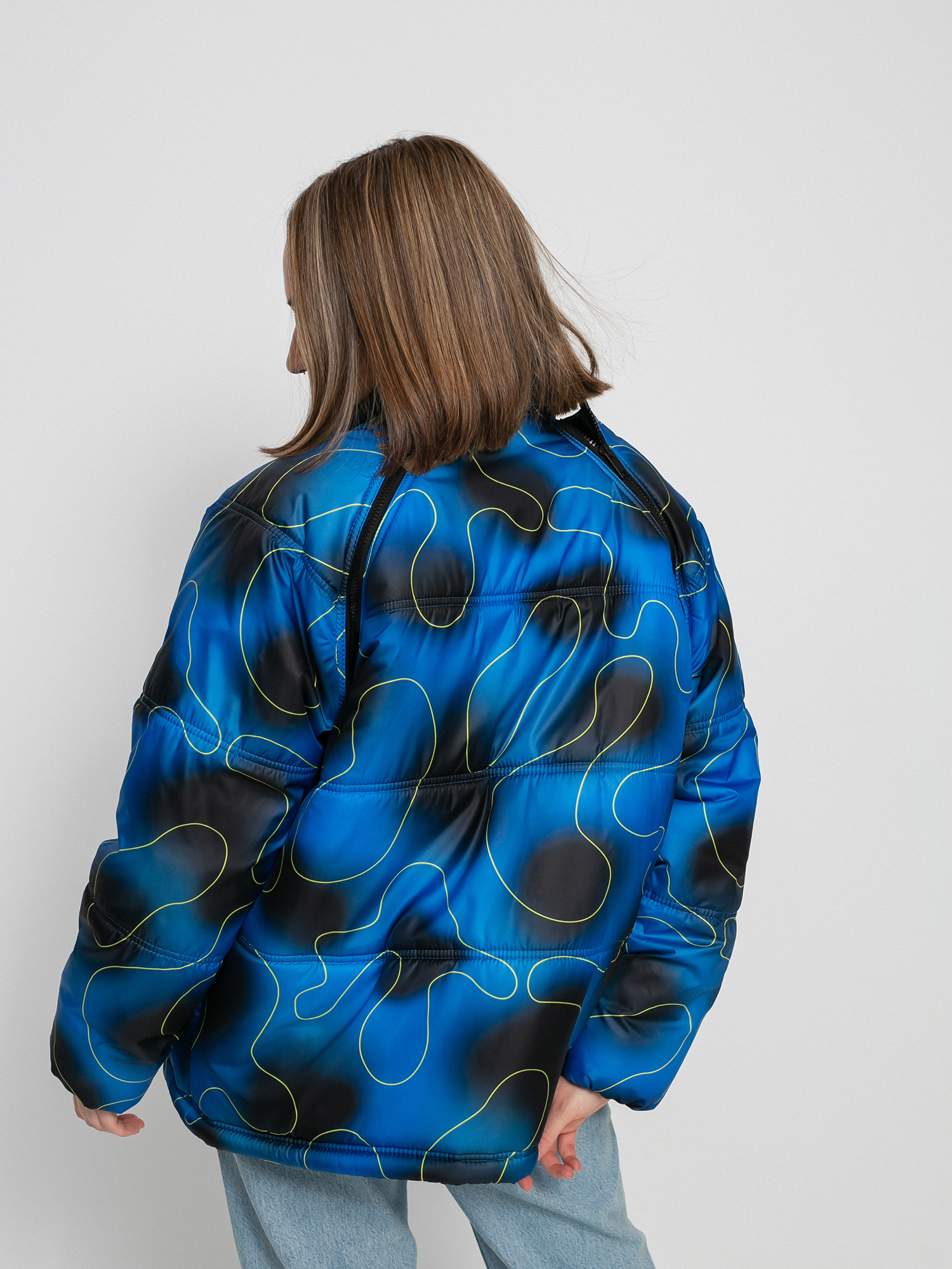Local Heroes Spray Puff Jacket Wmn (black/blue)
