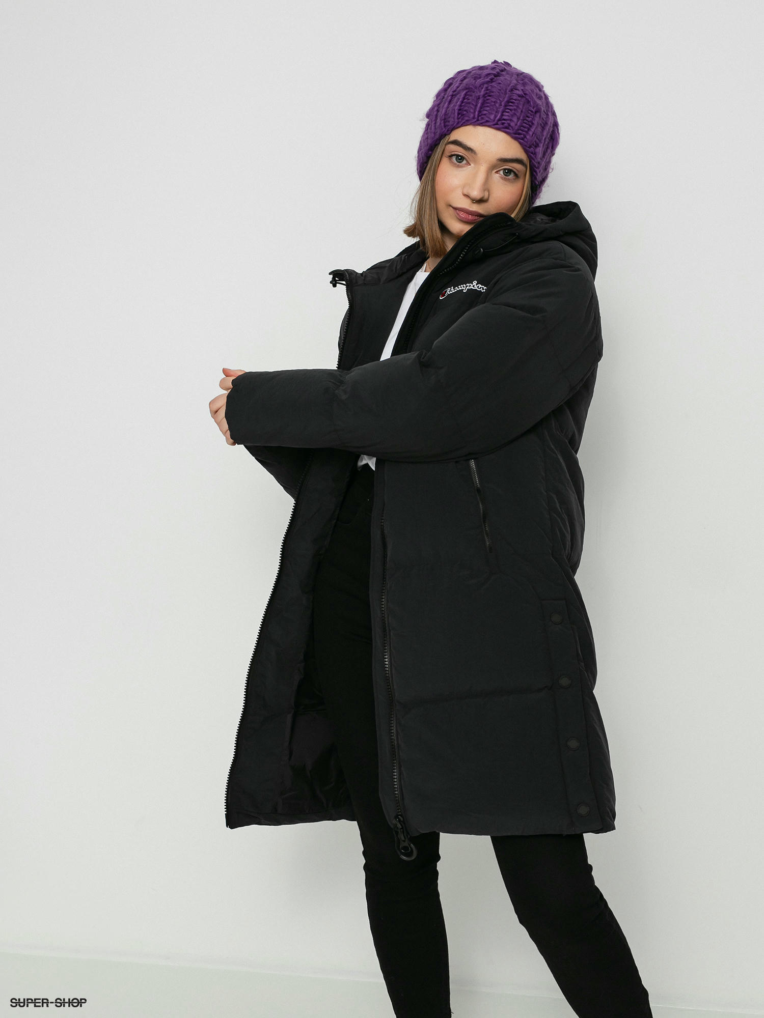 champion longline puffer jacket