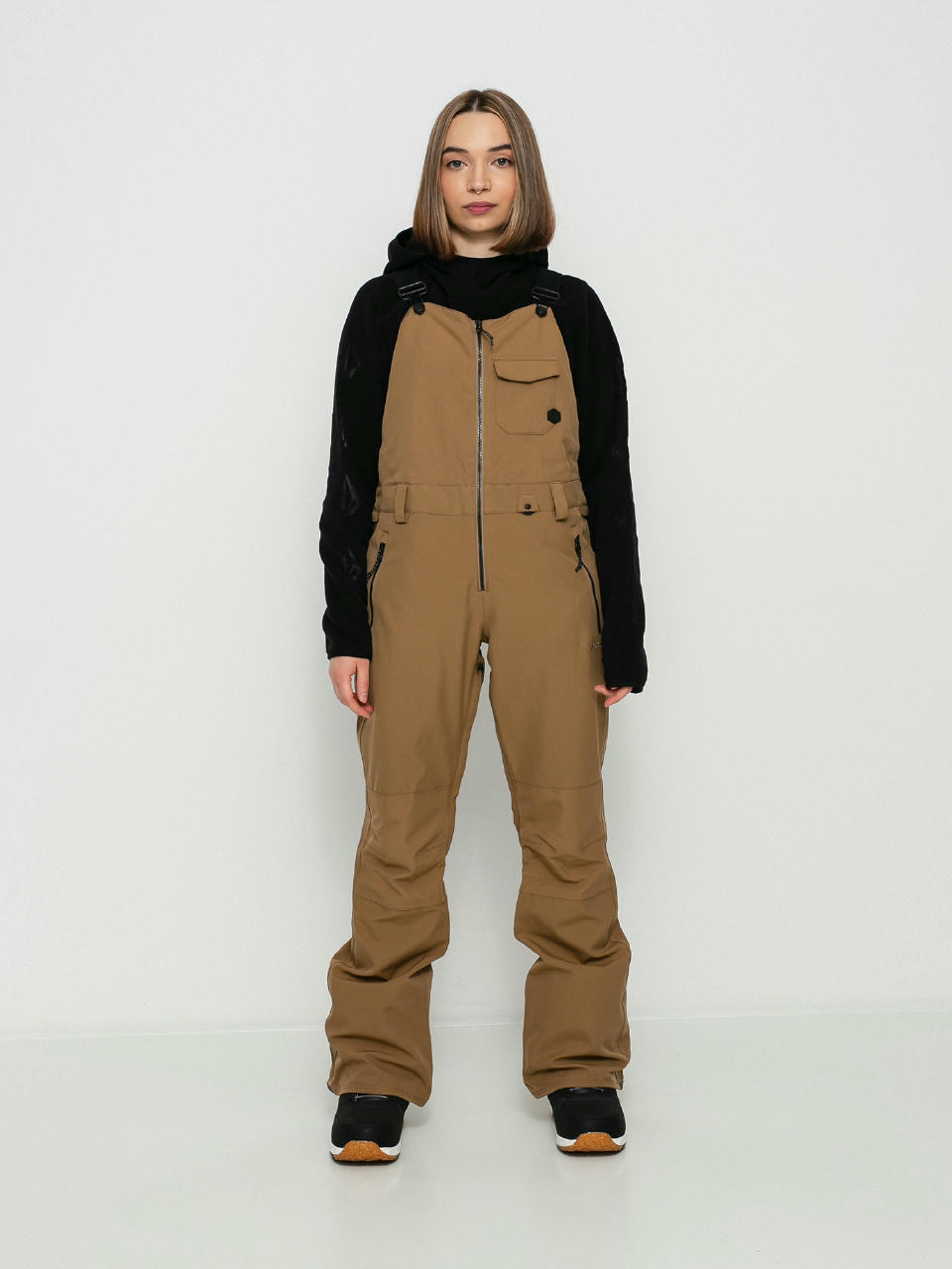 Volcom Swift Bib Overall Snowboardhose Wmn (coffee)