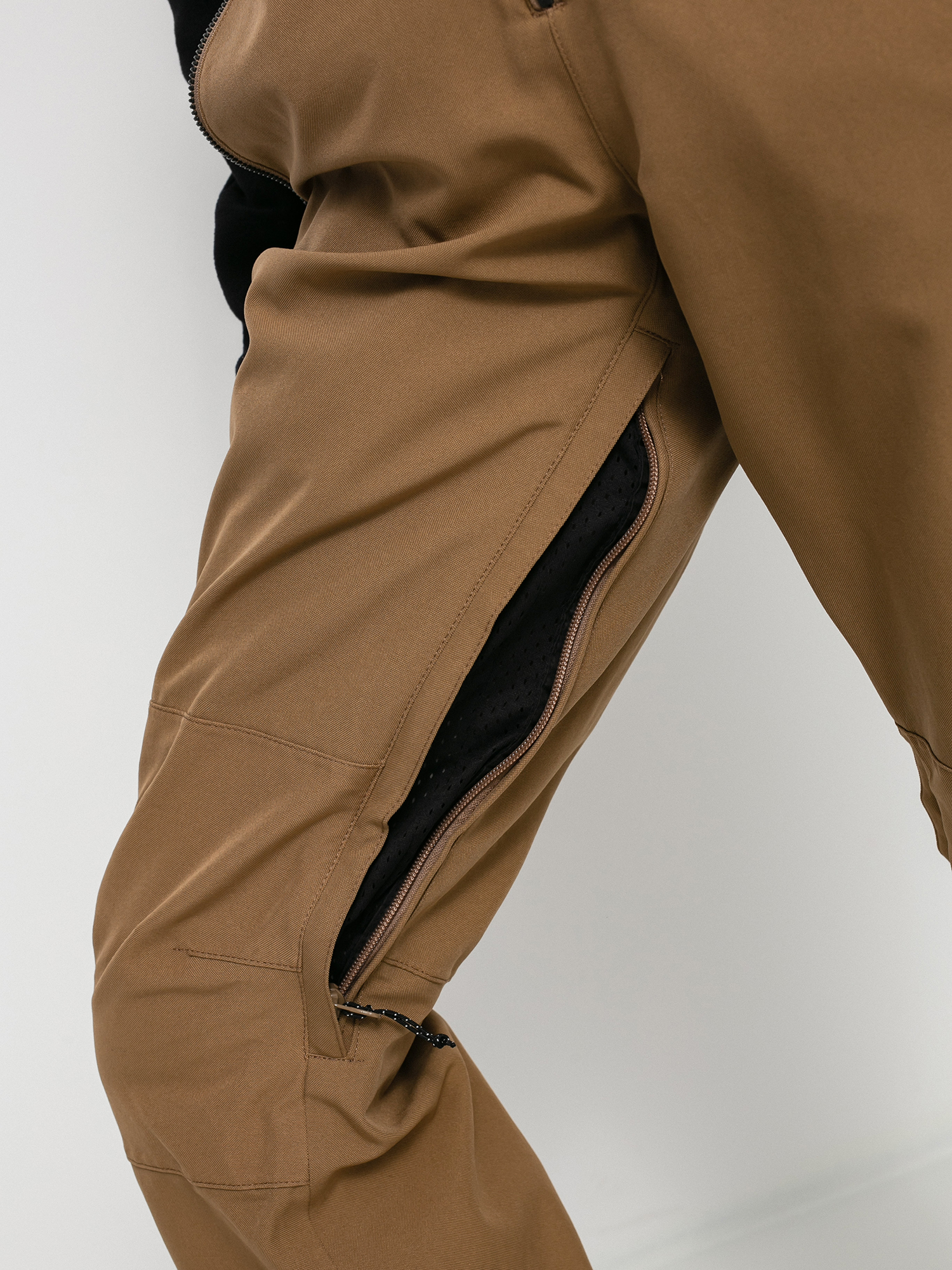 Damen Volcom Swift Bib Overall Snowboardhose (coffee)