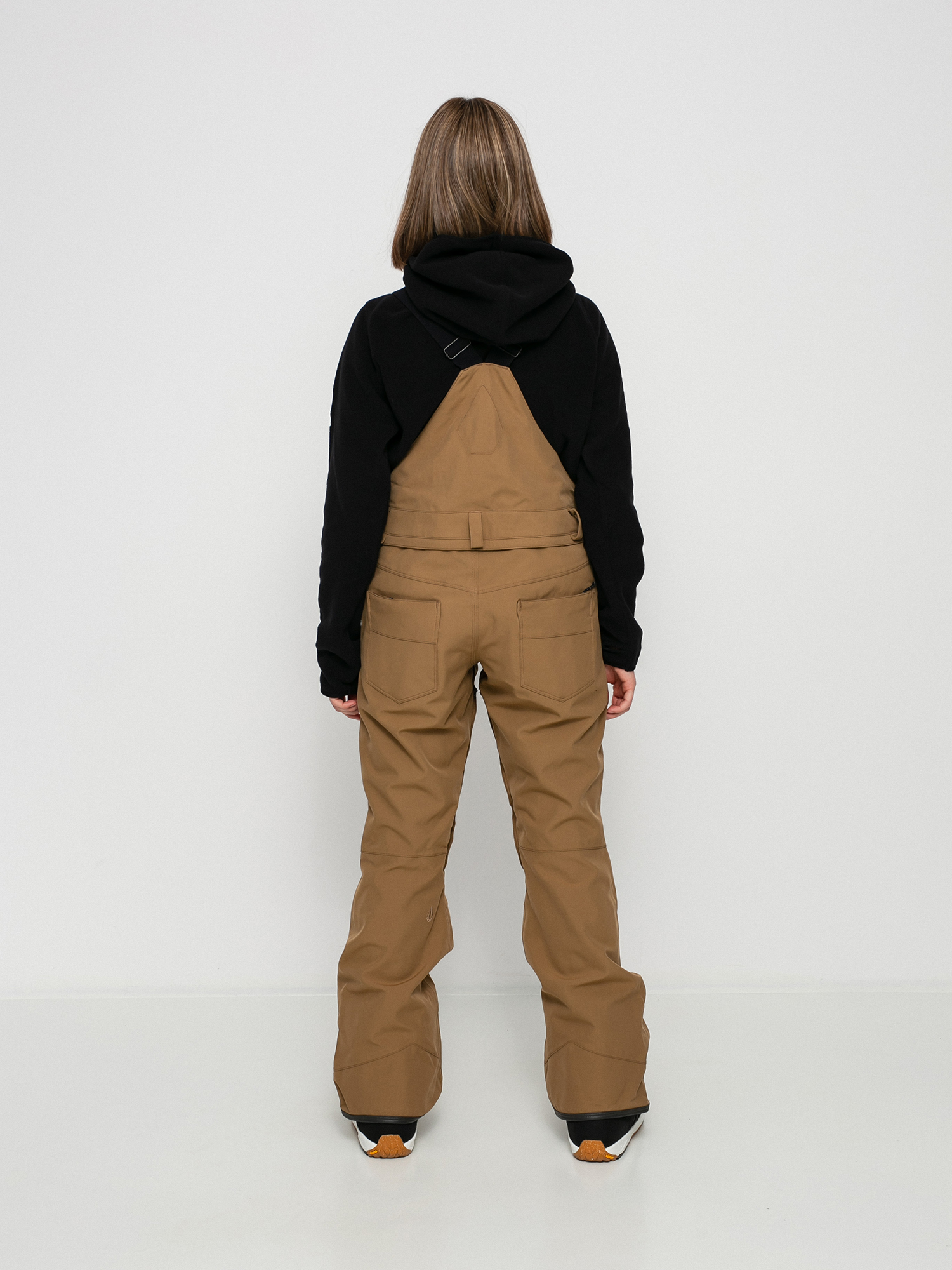Damen Volcom Swift Bib Overall Snowboardhose (coffee)