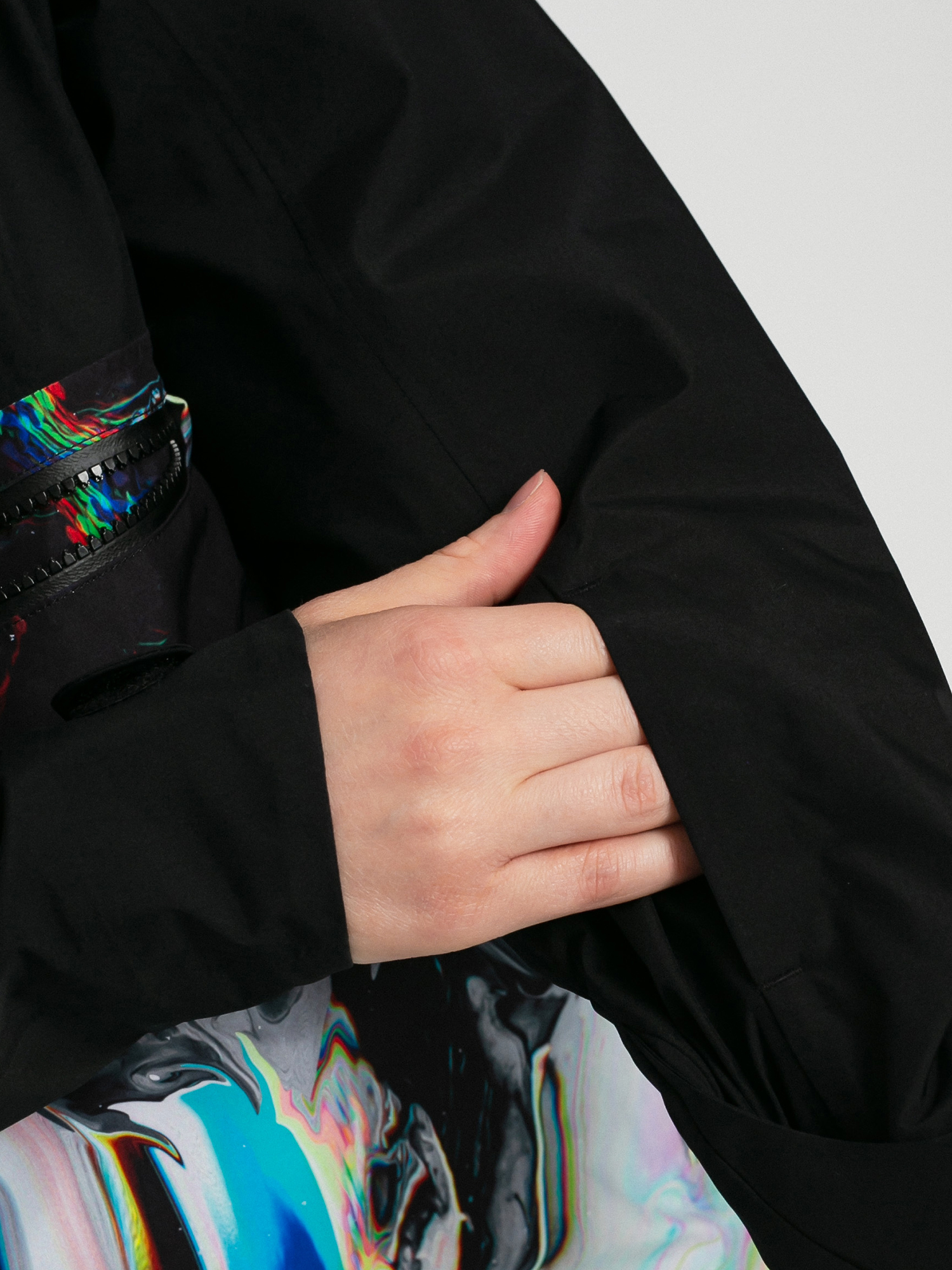 Womens Burton Gore Tex Pillowline Anorak Snowboard jacket (true black/maalavidaa)