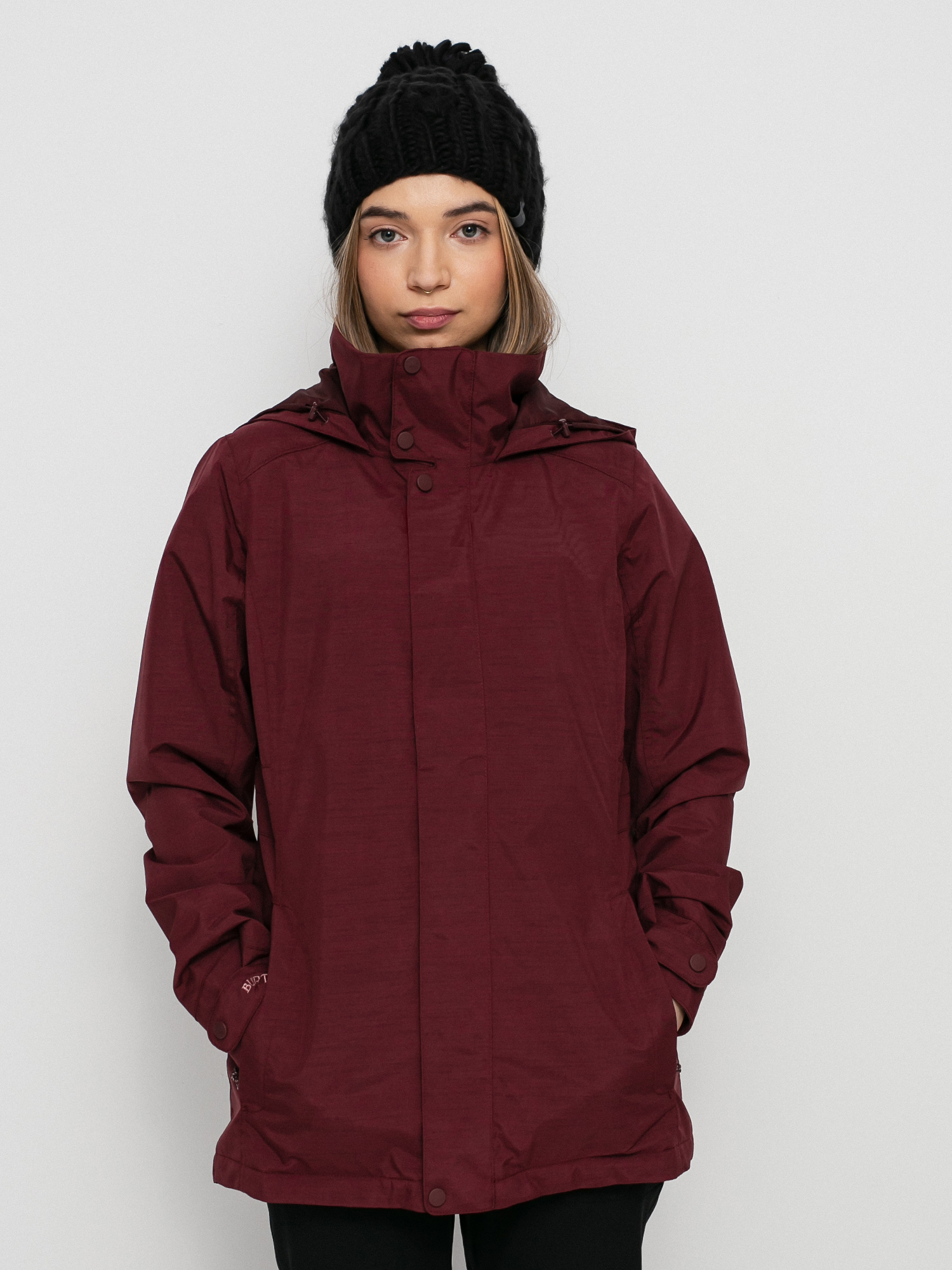 Damen Burton Jet Set Snowboard jacke (port royal heather)