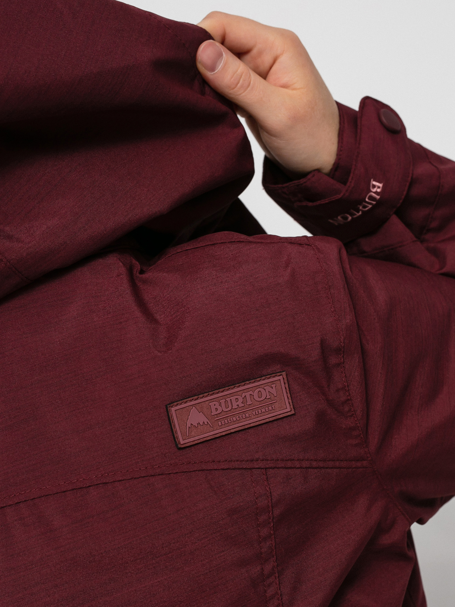Damen Burton Jet Set Snowboard jacke (port royal heather)