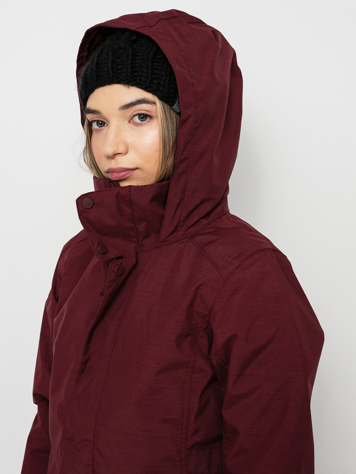 Damen Burton Jet Set Snowboard jacke (port royal heather)