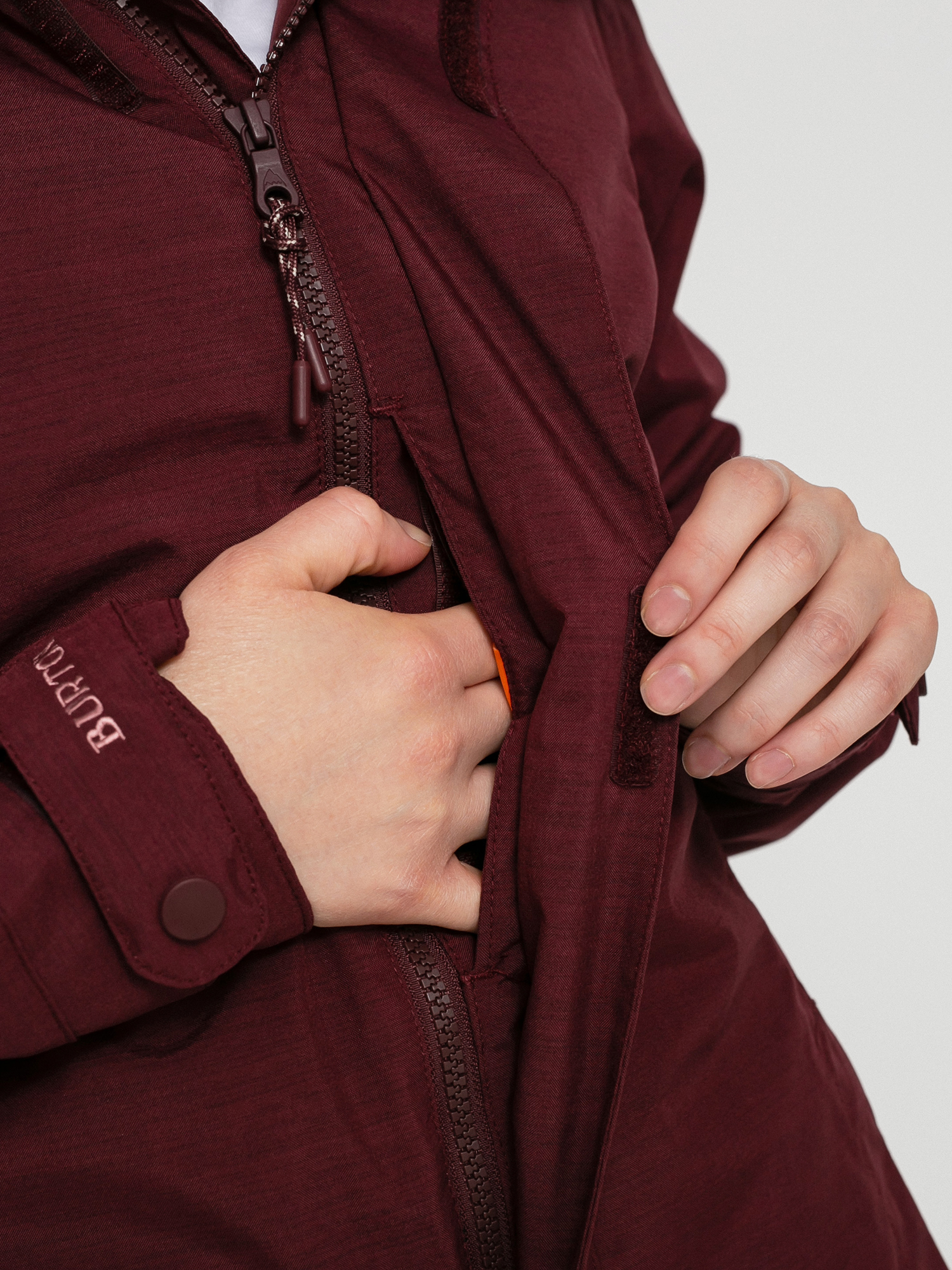 Damen Burton Jet Set Snowboardjacke (port royal heather)