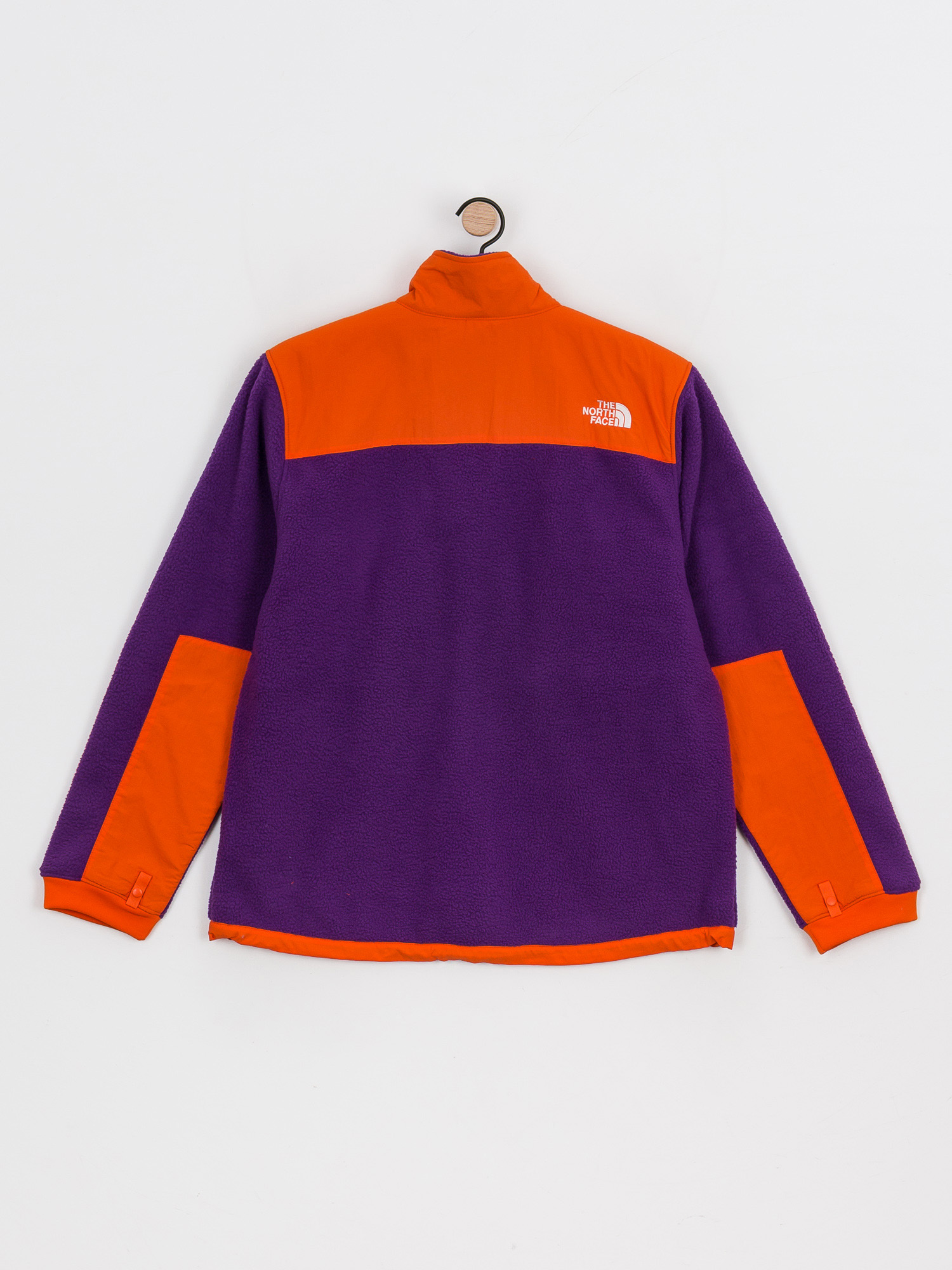 Mens The North Face Denali 2 Fleece (gravity purple/red orange)