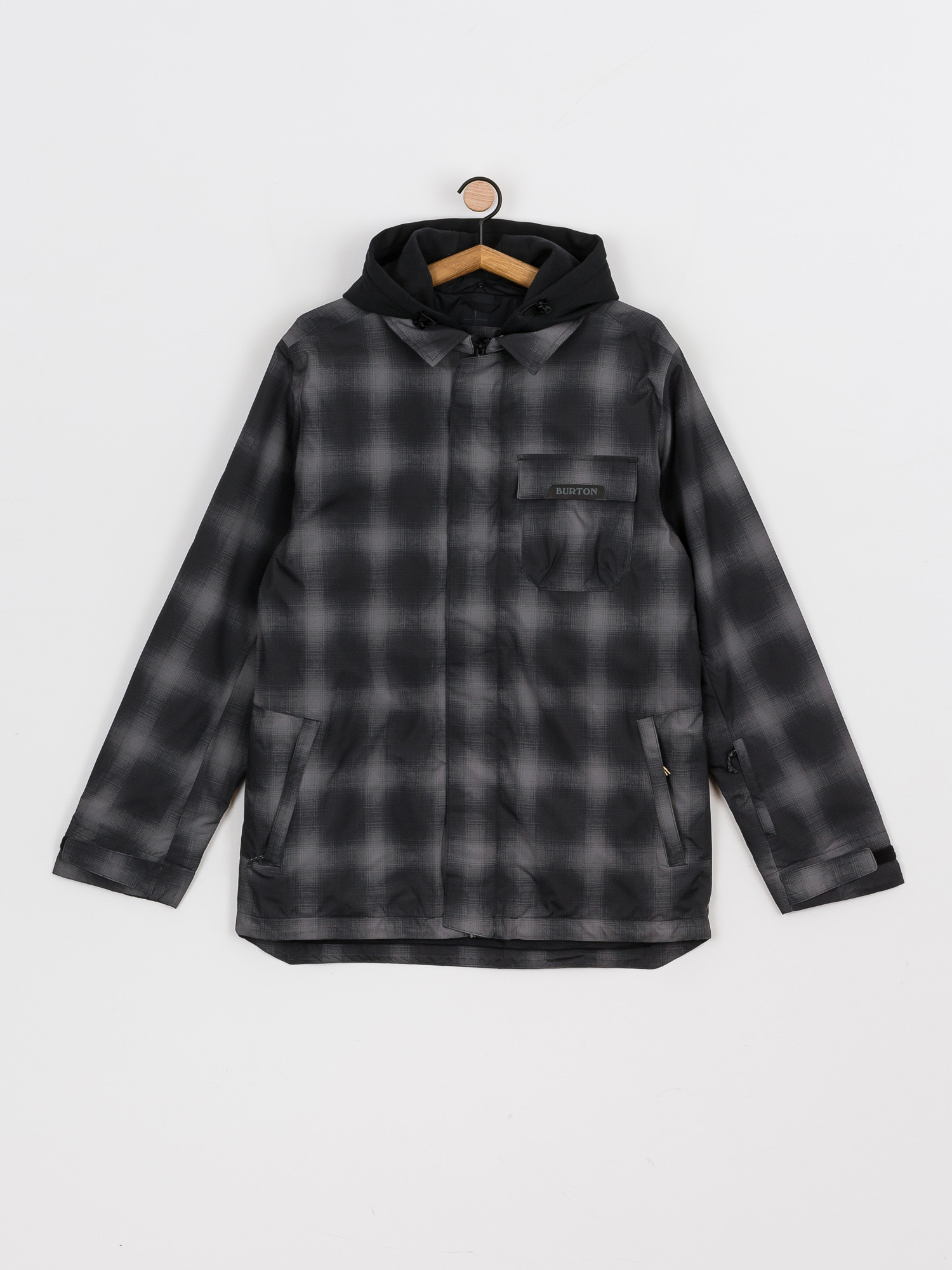 Mens Burton Dunmore Snowboard jacket (gradient plaid)