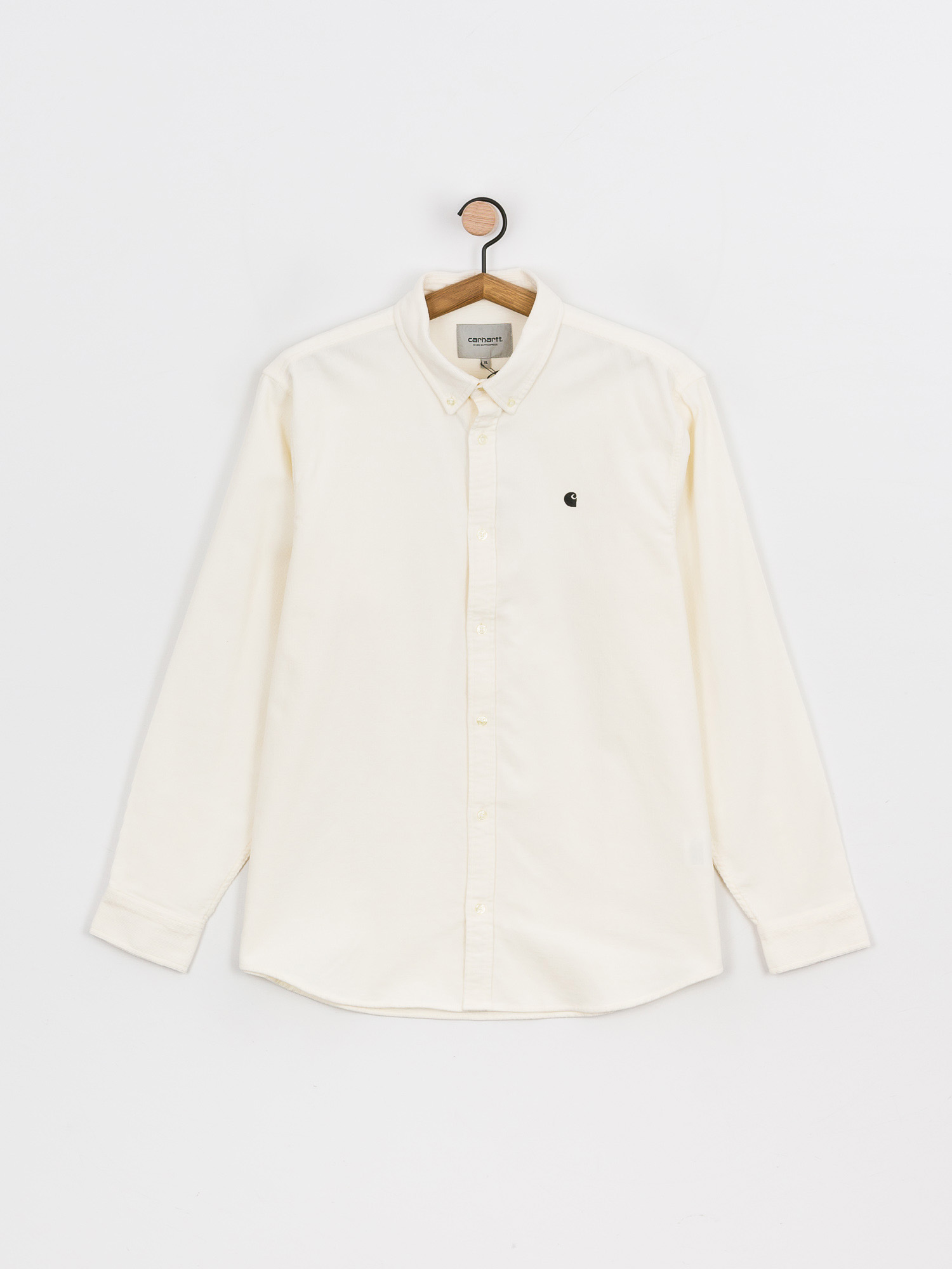 Carhartt WIP Madison Fine Cord Shirt (wax/black)