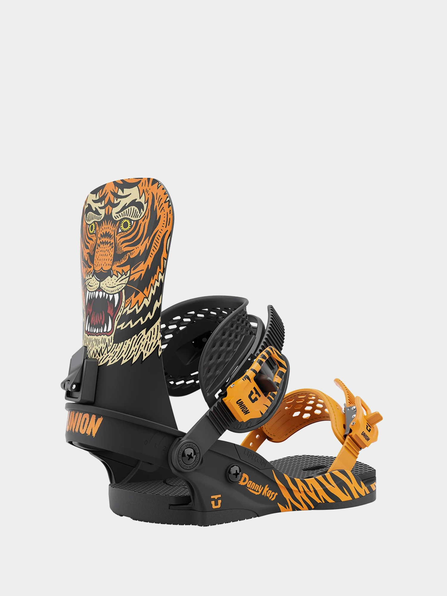 Mens Union Danny Kass 10 Year Snowboard bindings (tiger style)