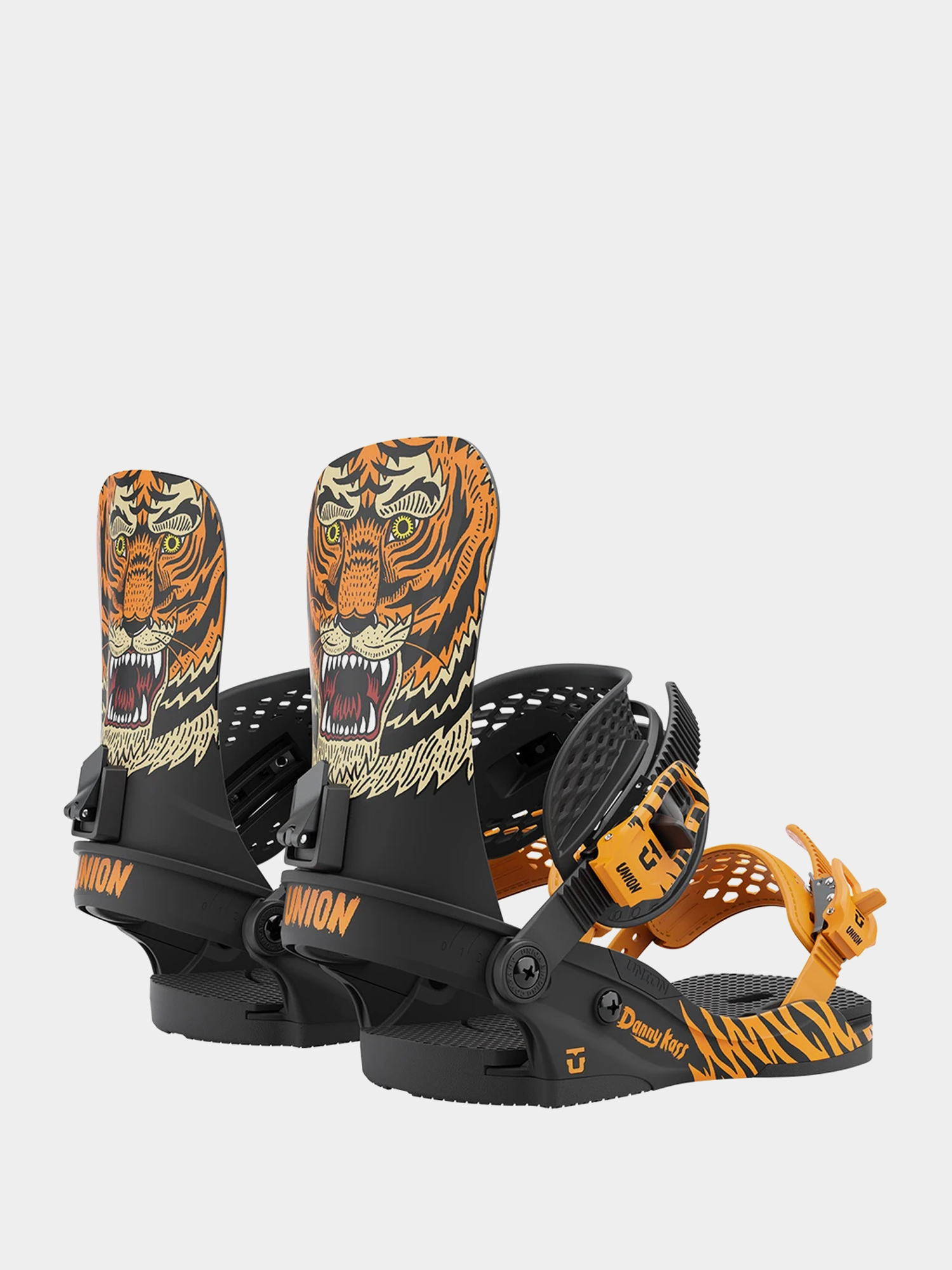 Mens Union Danny Kass 10 Year Snowboard bindings (tiger style)
