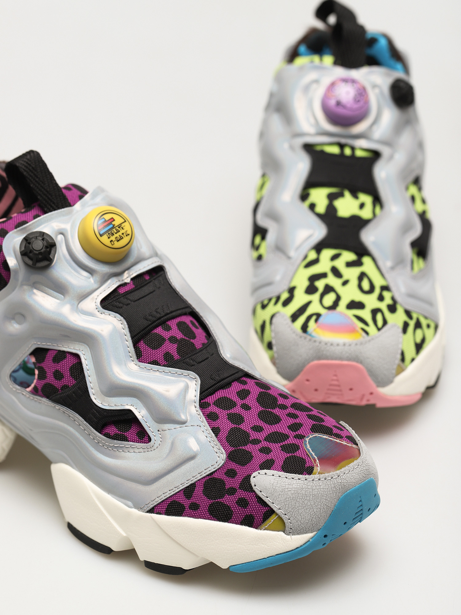 Reebok Instapump Fury 94 Shoes (kiwgrn/auberg/jusbrn)