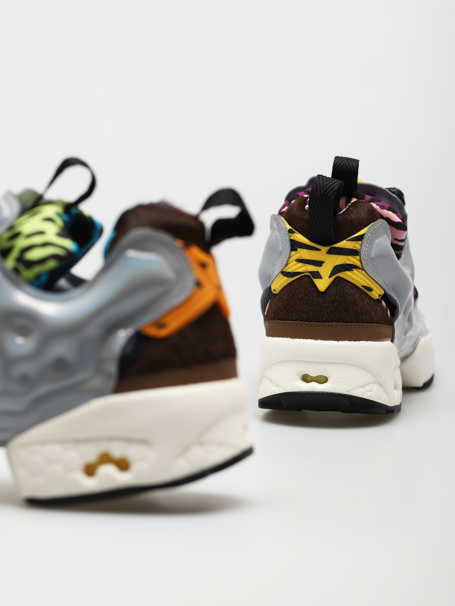 Reebok Instapump Fury 94 Shoes - multicolor (kiwgrn/auberg/jusbrn)