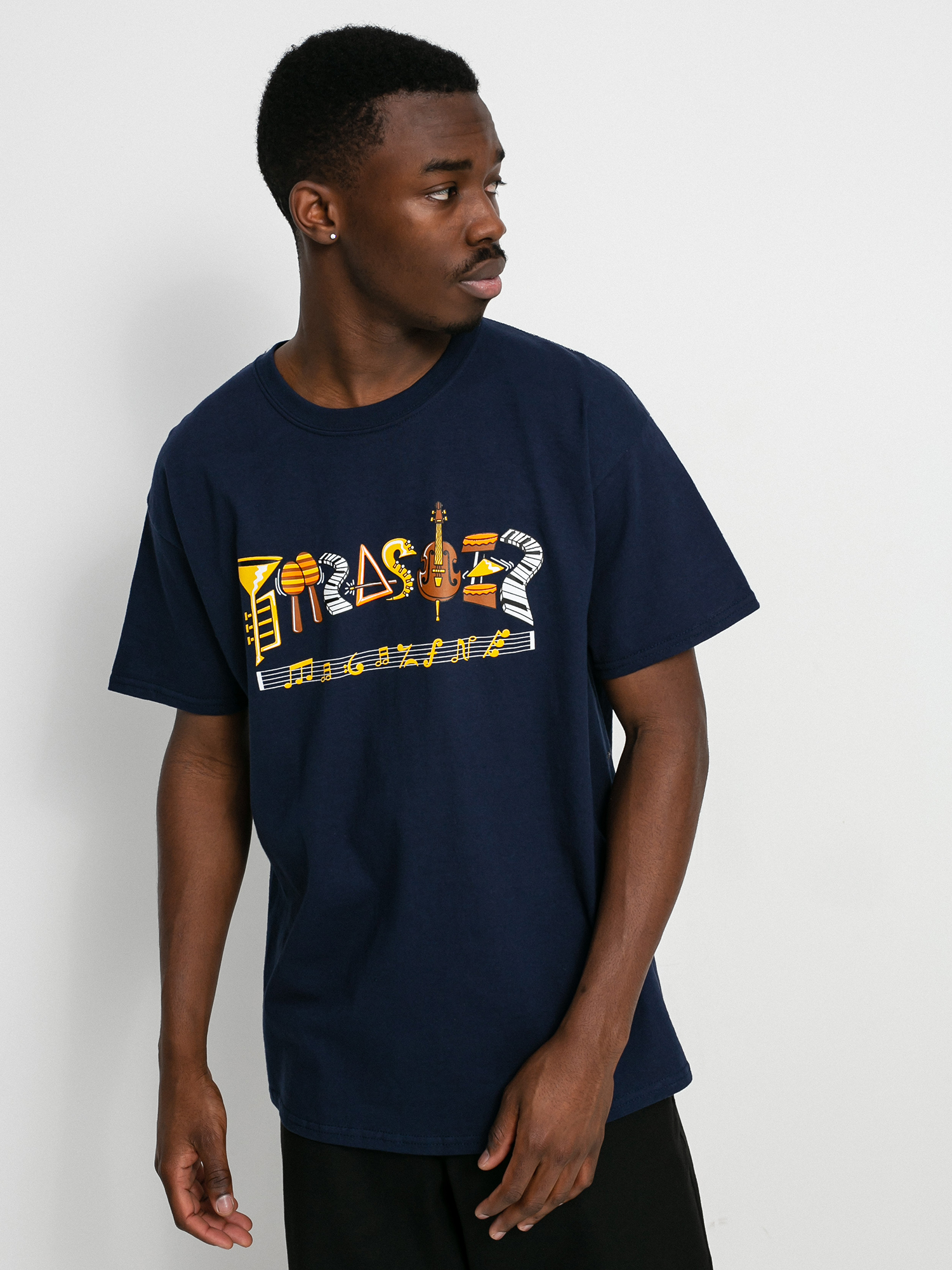 Thrasher Fillmore Logo T-shirt (navy)