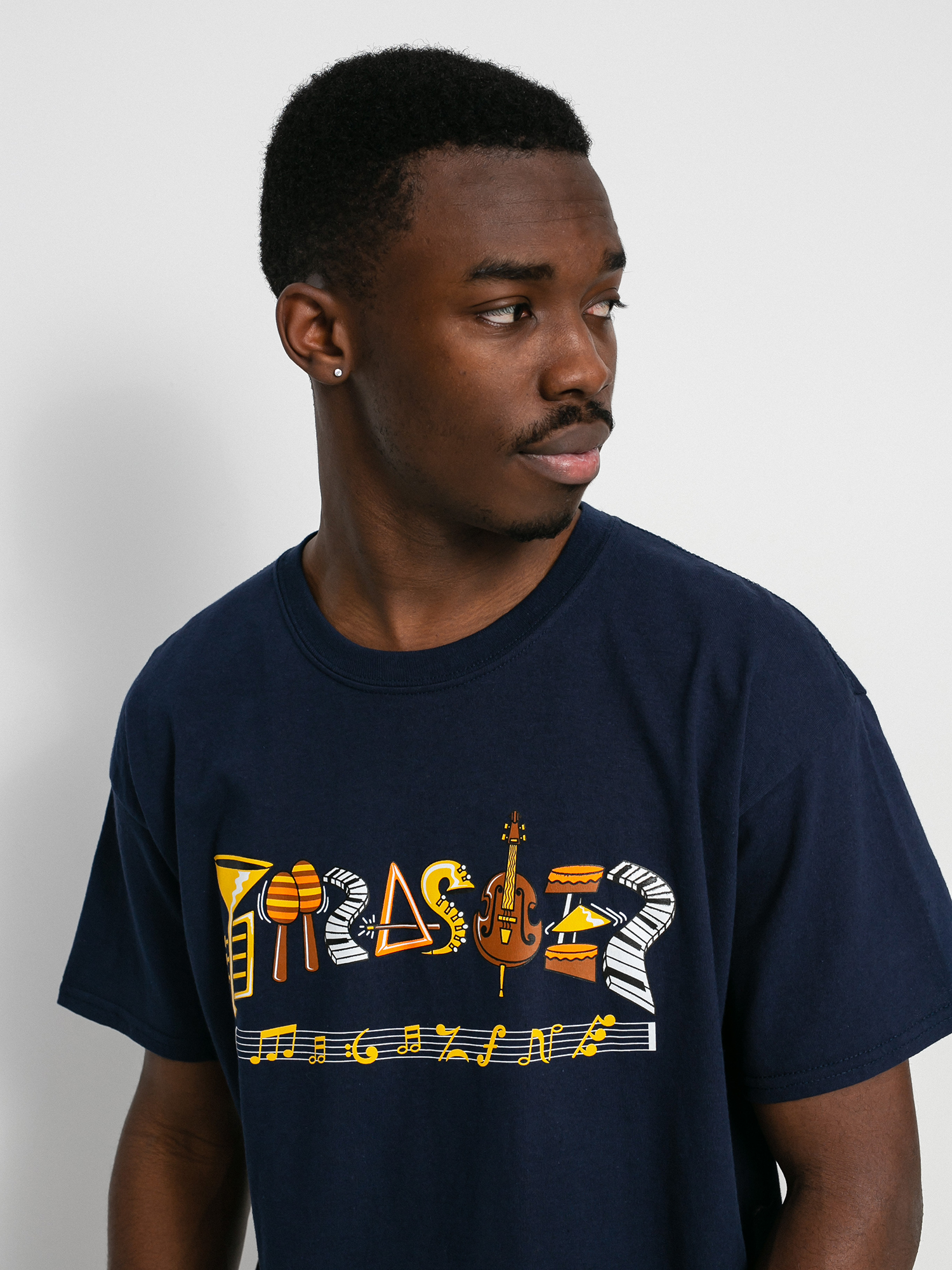 Thrasher Fillmore Logo T-shirt (navy)
