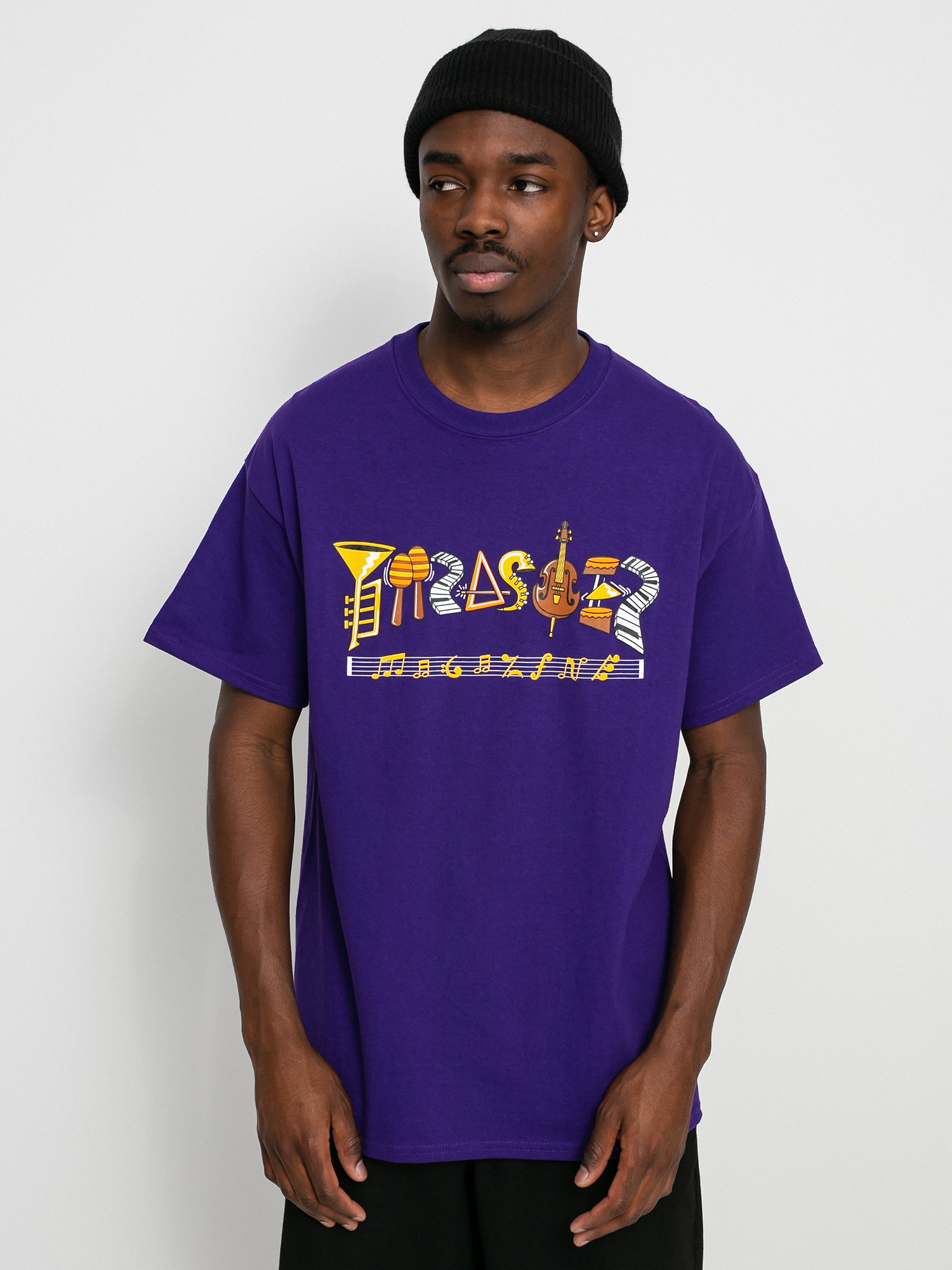 Thrasher Fillmore Logo T-Shirt Violett (purple)
