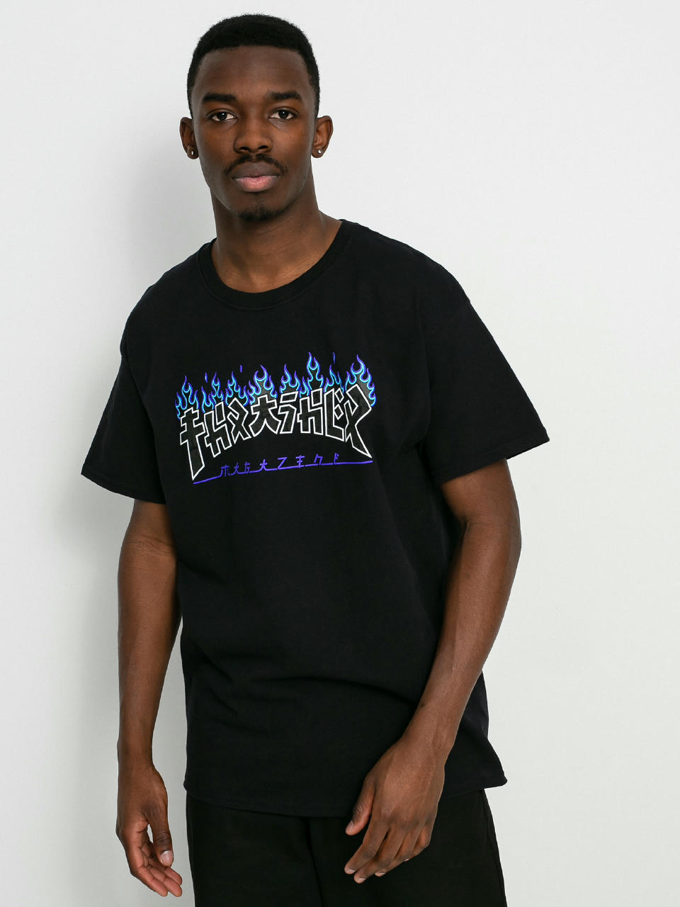 Thrasher Godzilla Charred T-shirt (black)