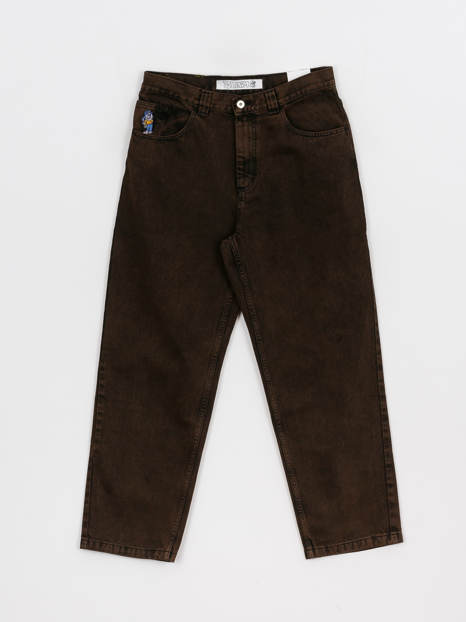Polar Skate 93 Denim Pants (brown black)