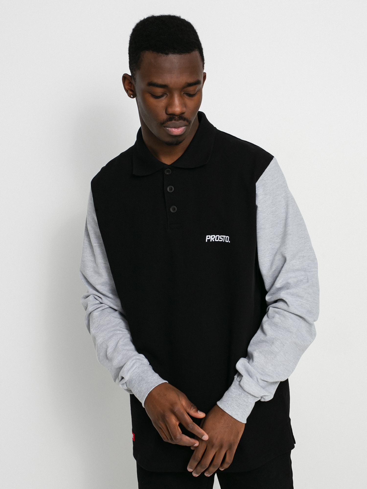 Prosto Alane Polo t-shirt (black)