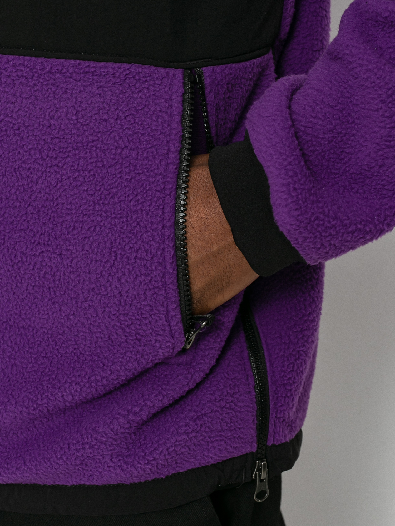 Herren The North Face Denali 2 Anorak Fleecejacke (gravity purple)