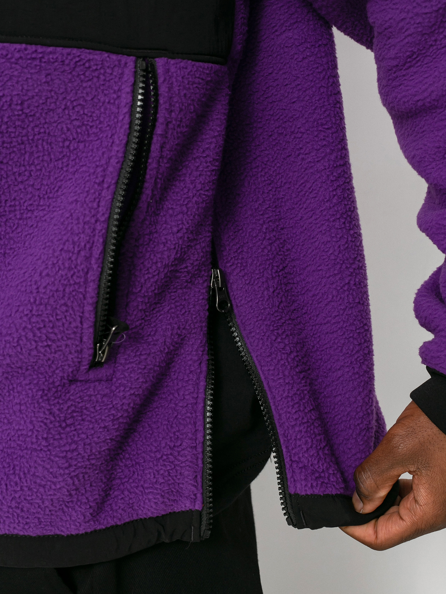Herren The North Face Denali 2 Anorak Fleecejacke (gravity purple)