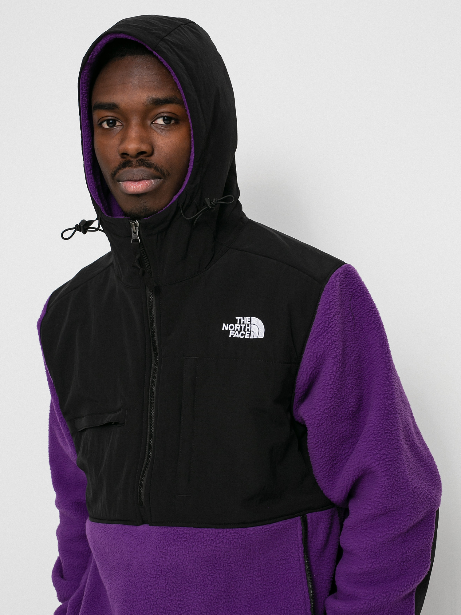Herren The North Face Denali 2 Anorak Fleecejacke (gravity purple)