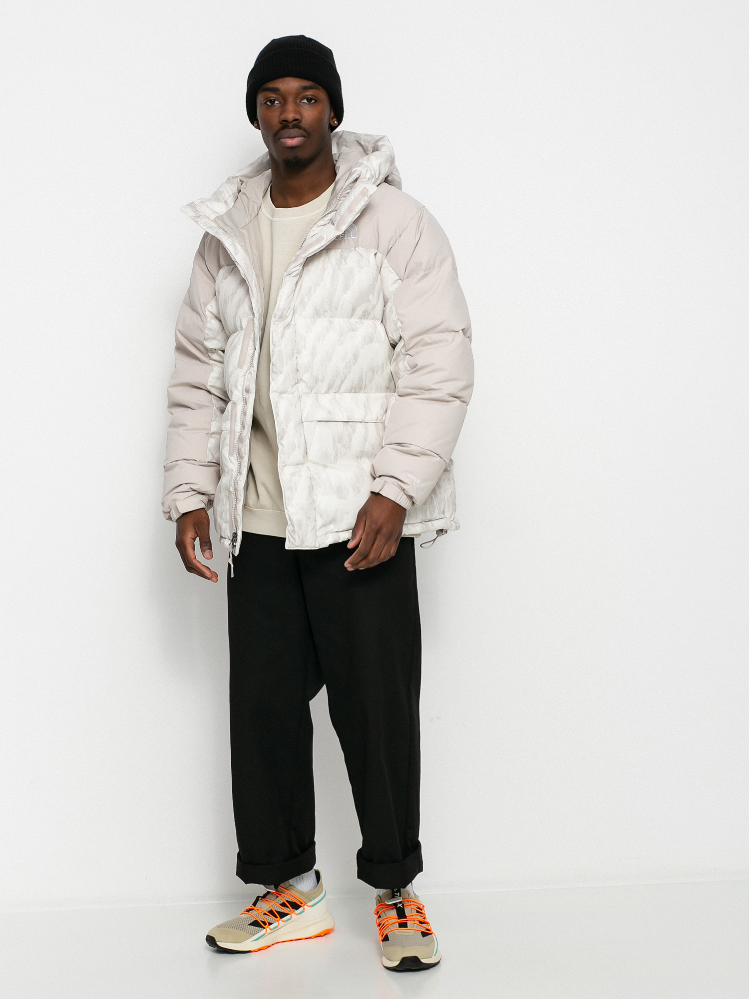The North Face Printed Hmlyn Down Parka Jacket - beige 