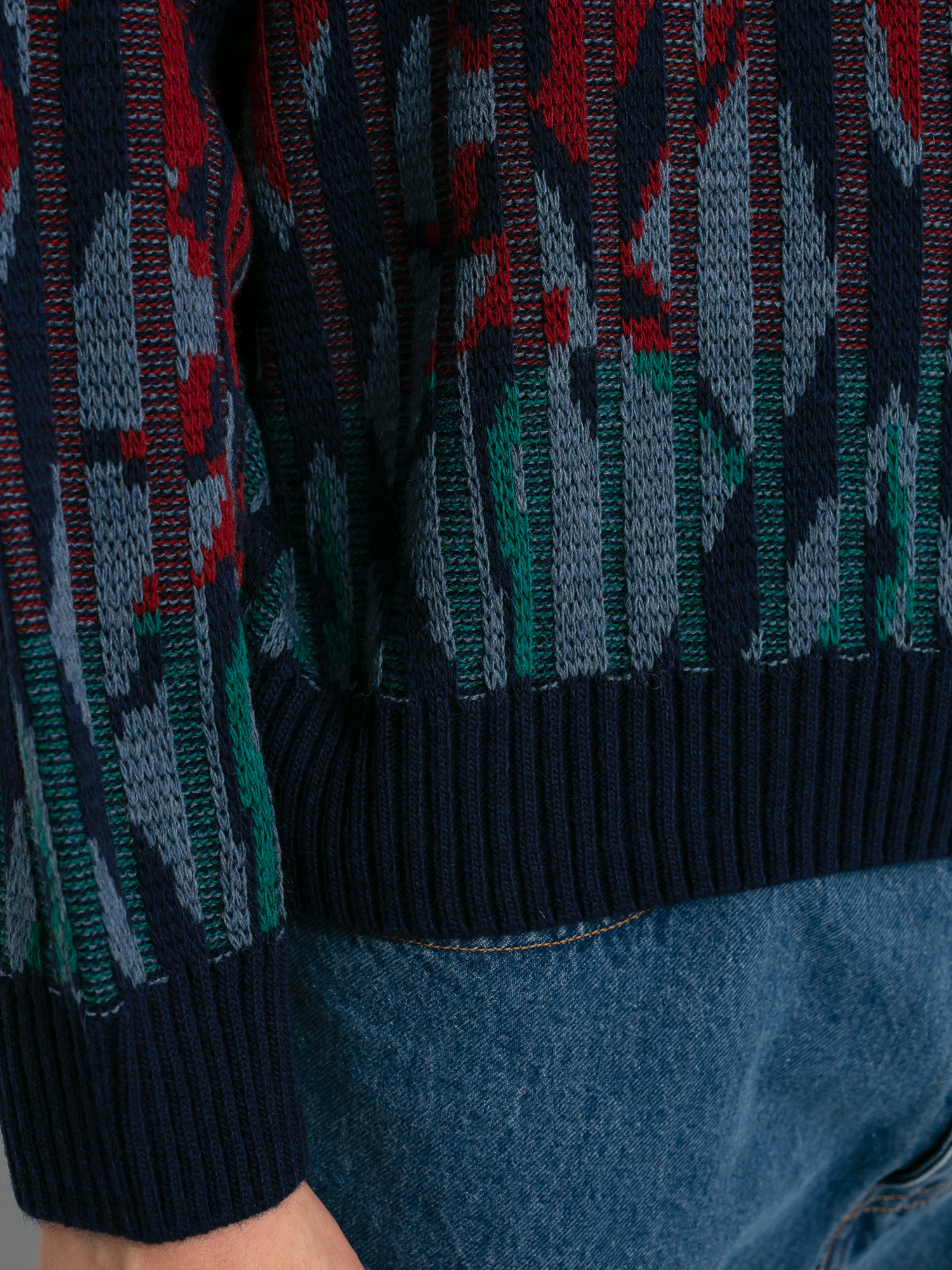 Polar Skate Paul Knit Sweater (rich navy)