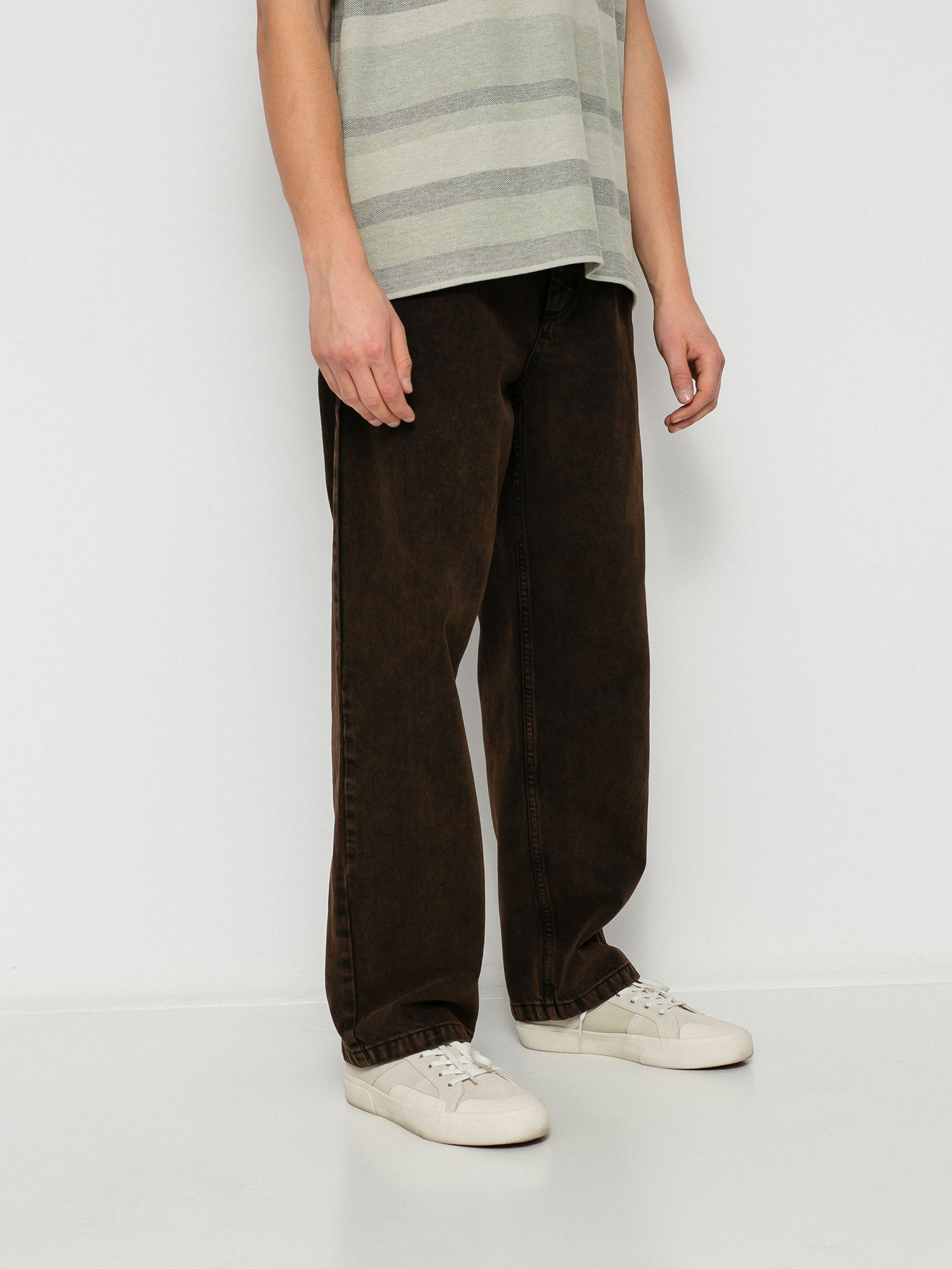 Polar Skate 93 Denim Pants - brown (brown black)