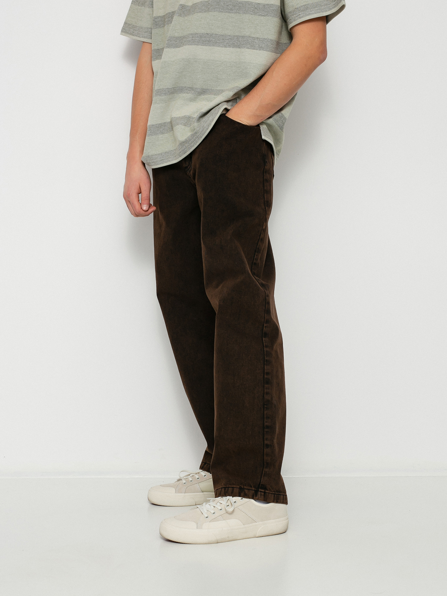 Polar Skate 93 Denim Pants (brown black)