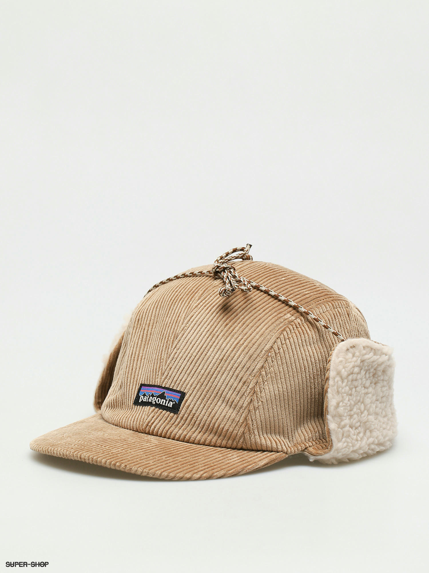 corduroy earflap cap