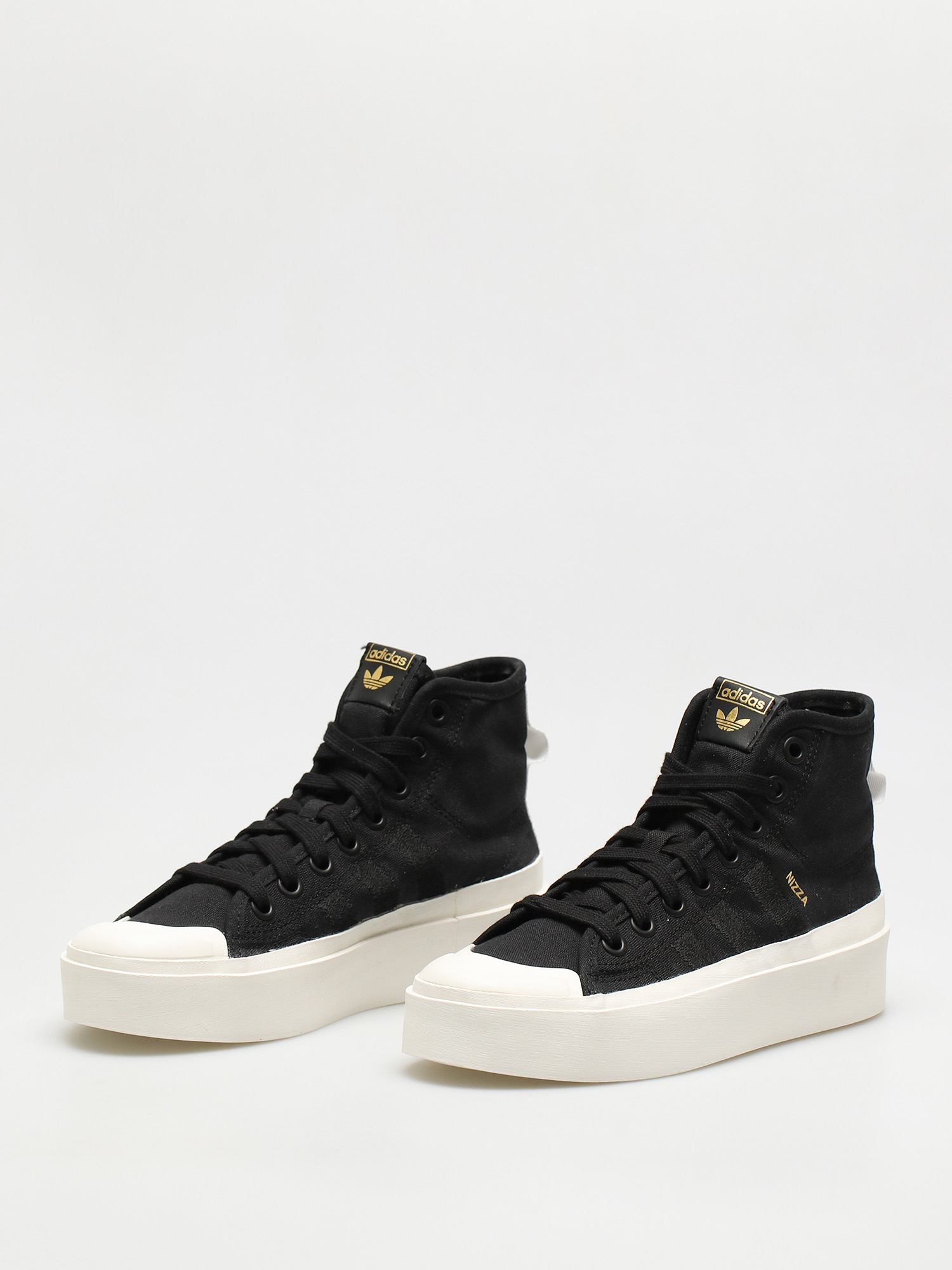 adidas Originals Nizza Bonega Mid Schuhe Wmn (cblack/cblack/ftwwht)