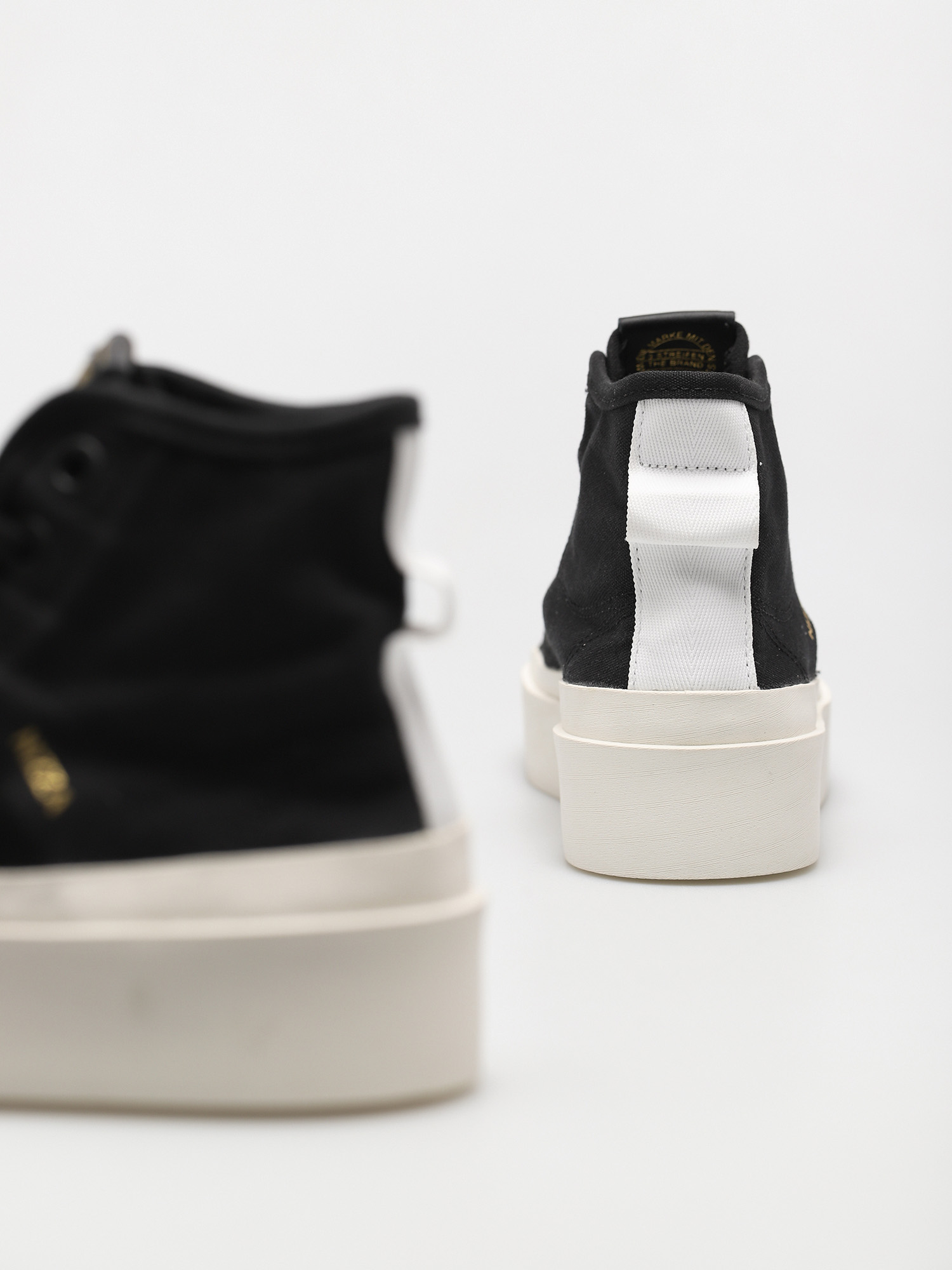 adidas Originals Nizza Bonega Mid Schuhe Wmn (cblack/cblack/ftwwht)