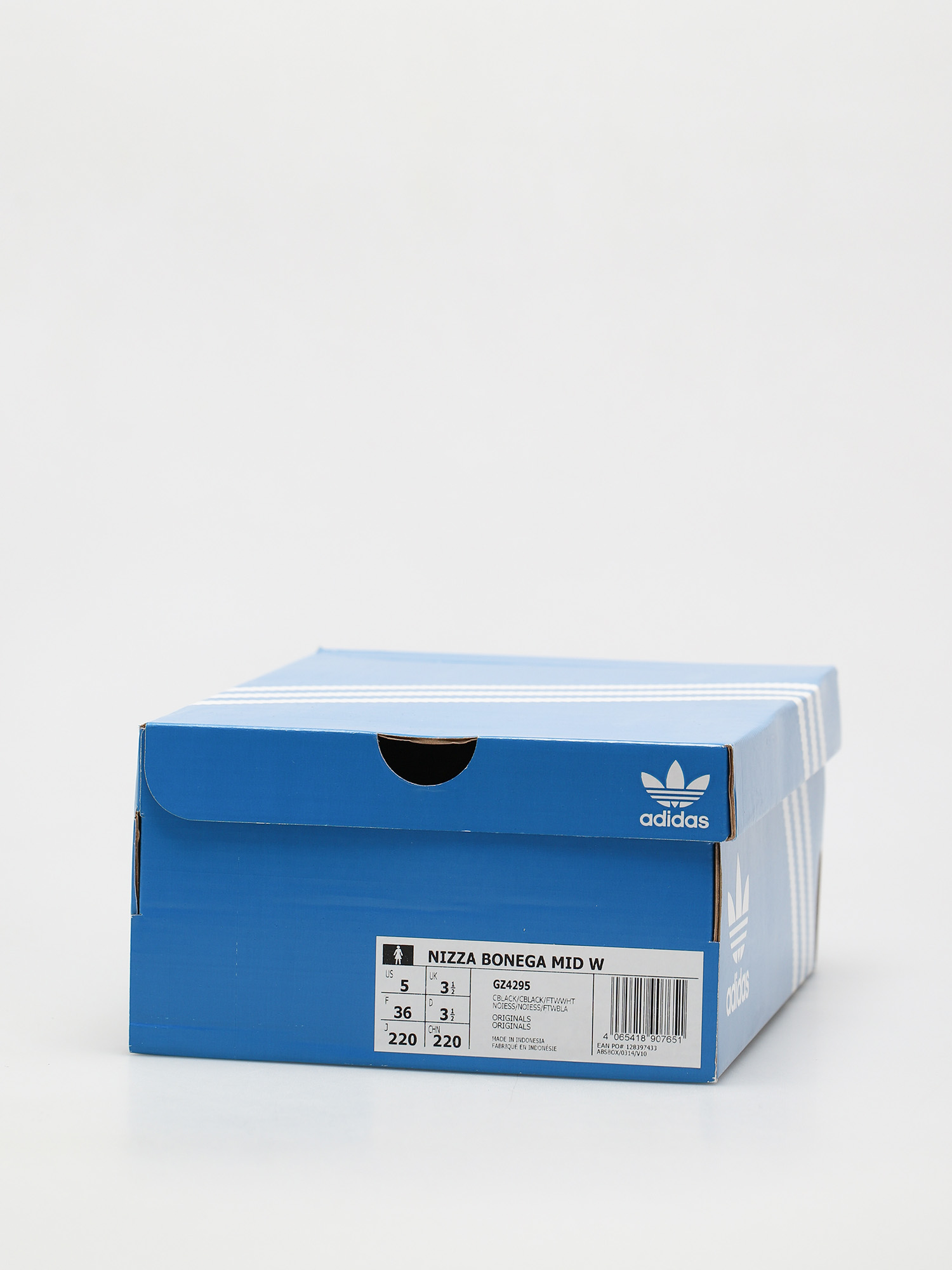 adidas Originals Nizza Bonega Mid Schuhe Wmn (cblack/cblack/ftwwht)
