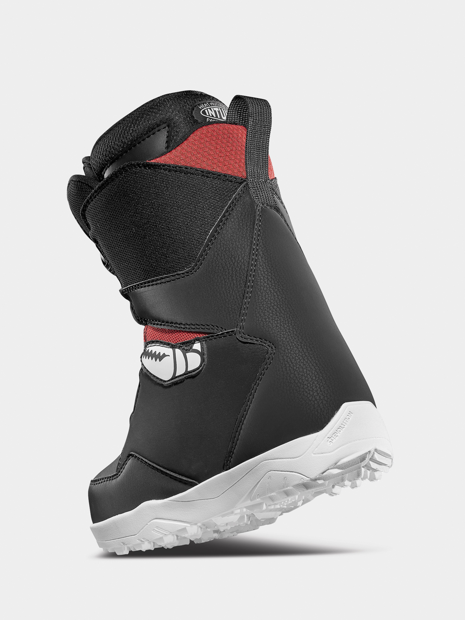 ThirtyTwo Youth Lashed Crab Grab Boa JR Snowboard boots (black/grey/red)