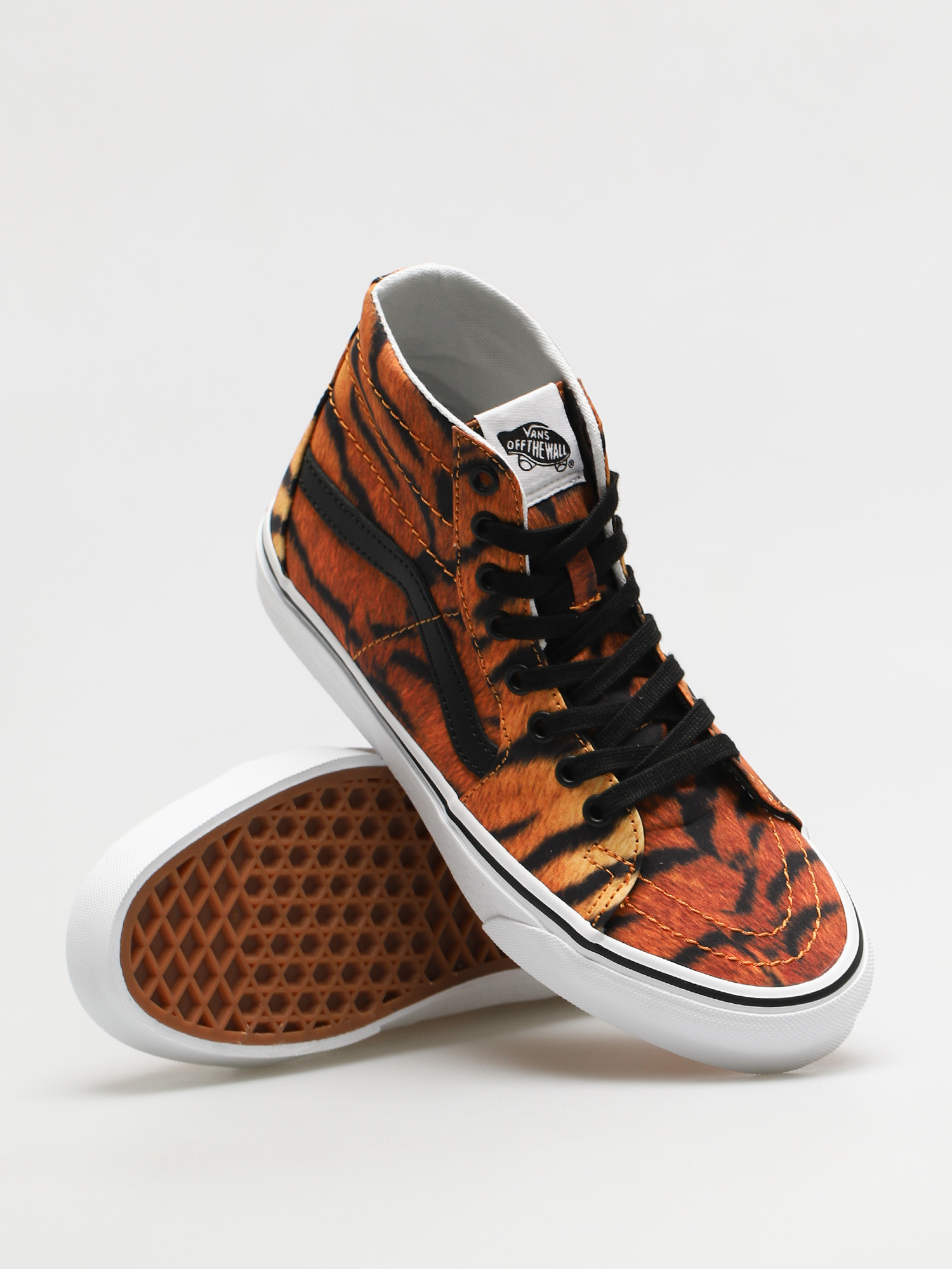 Vans Sk8 Hi Tapered Shoes (tiger/true white)
