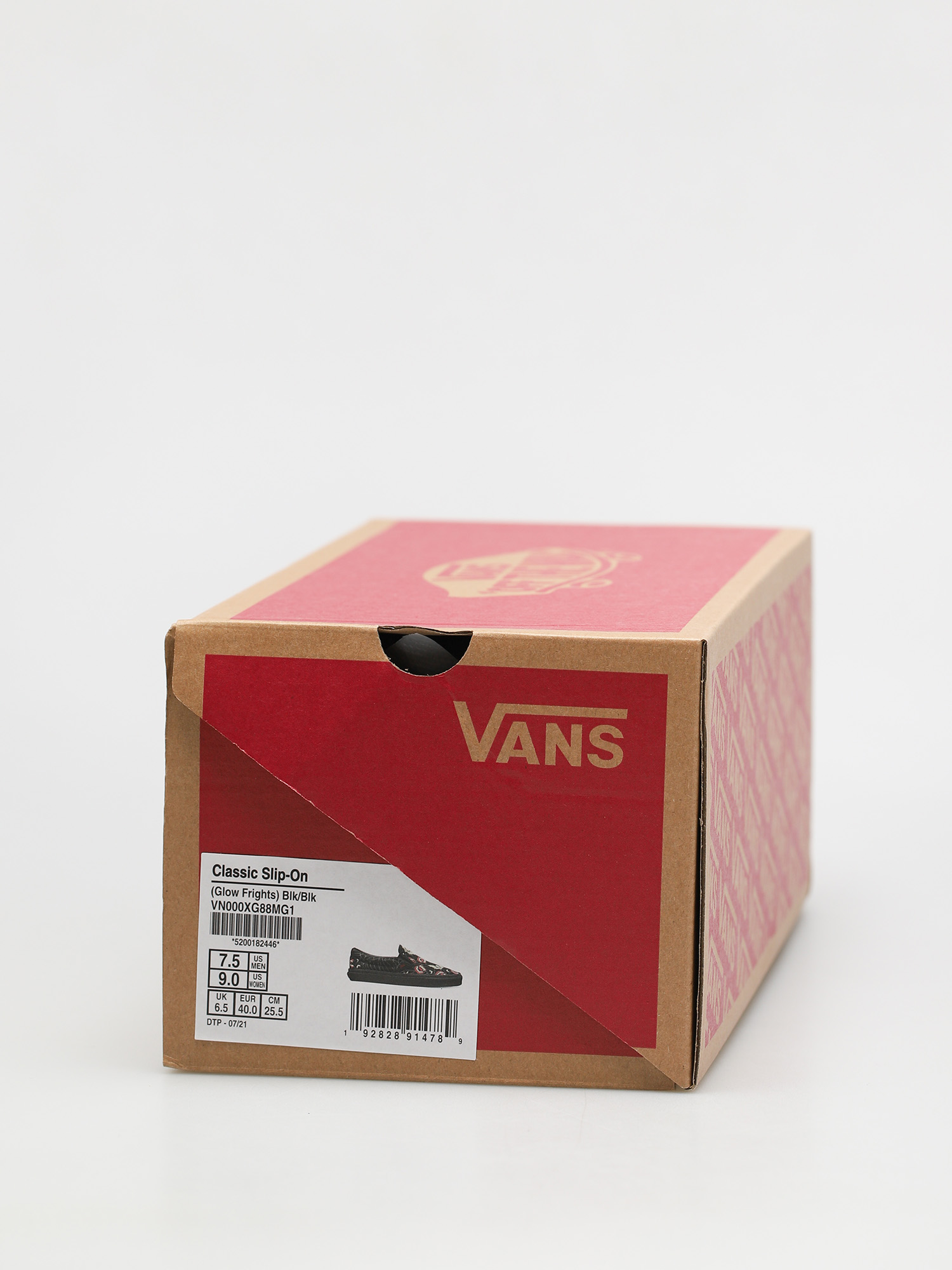 Vans Classic Slip On Shoes (glow frights/blk/blk)