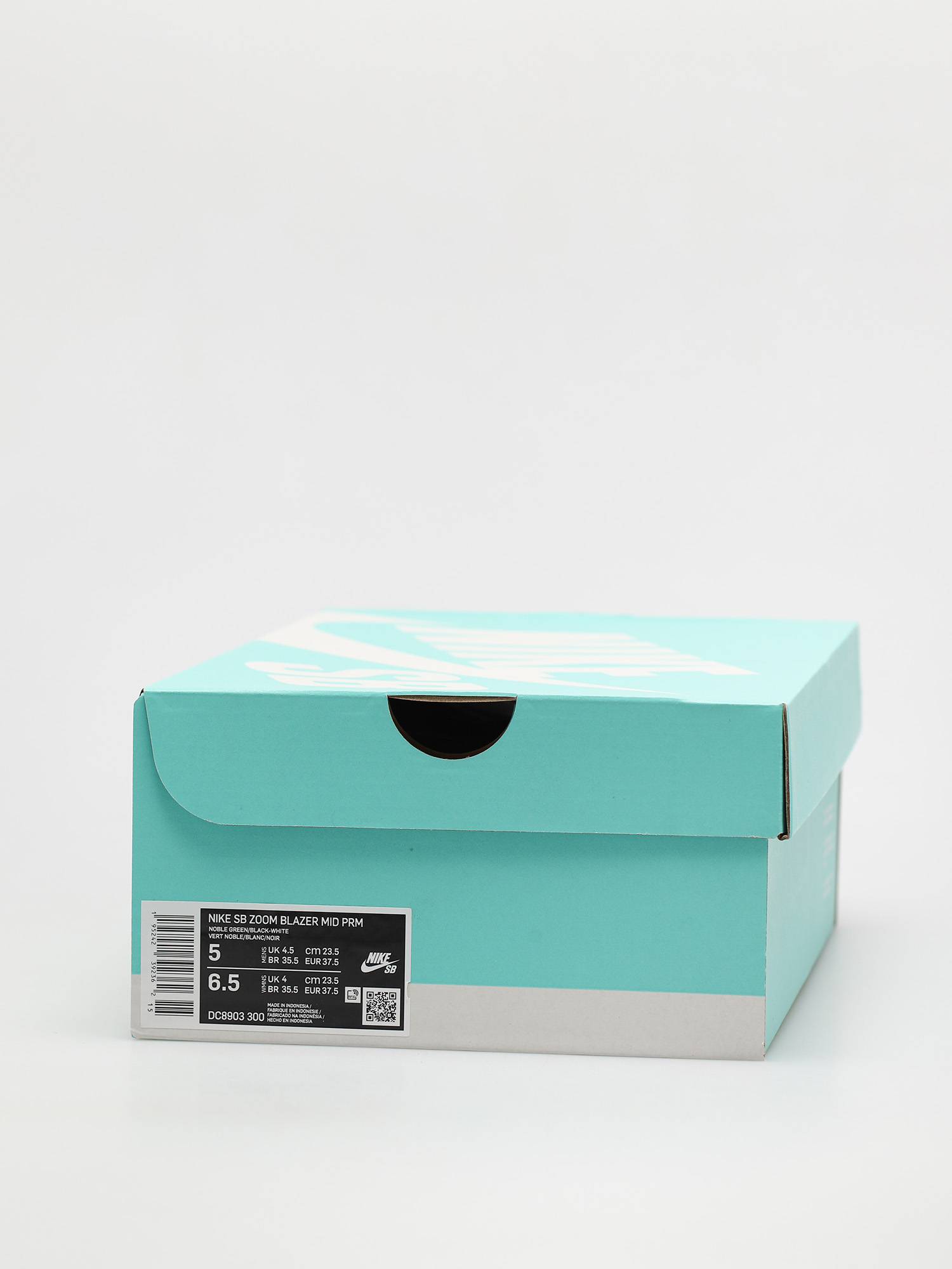 Nike SB Zoom Blazer Mid Premium Shoes (noble green/black white safety orange)