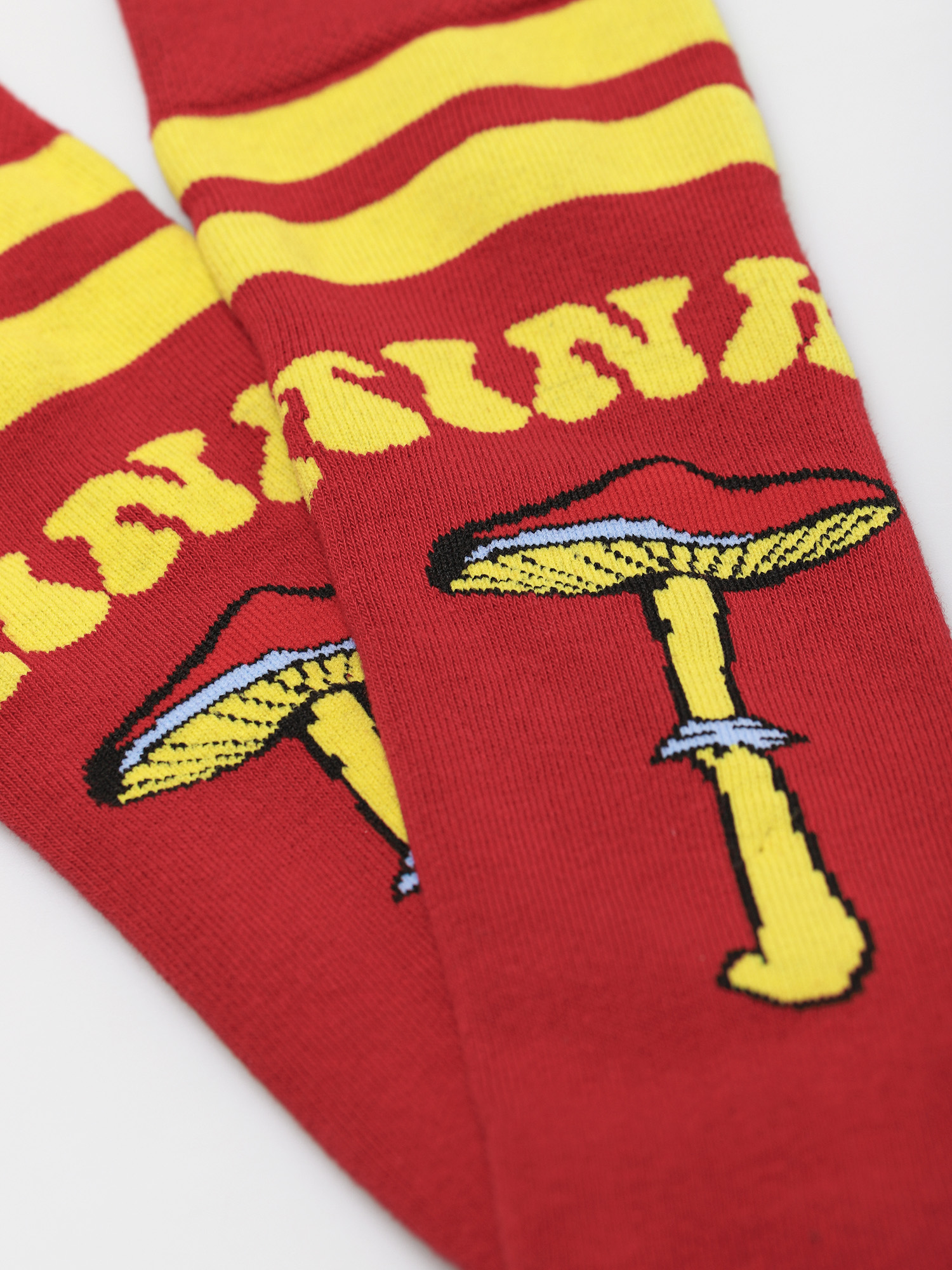 Stinky Socks Shrum Socks (red/yellow)