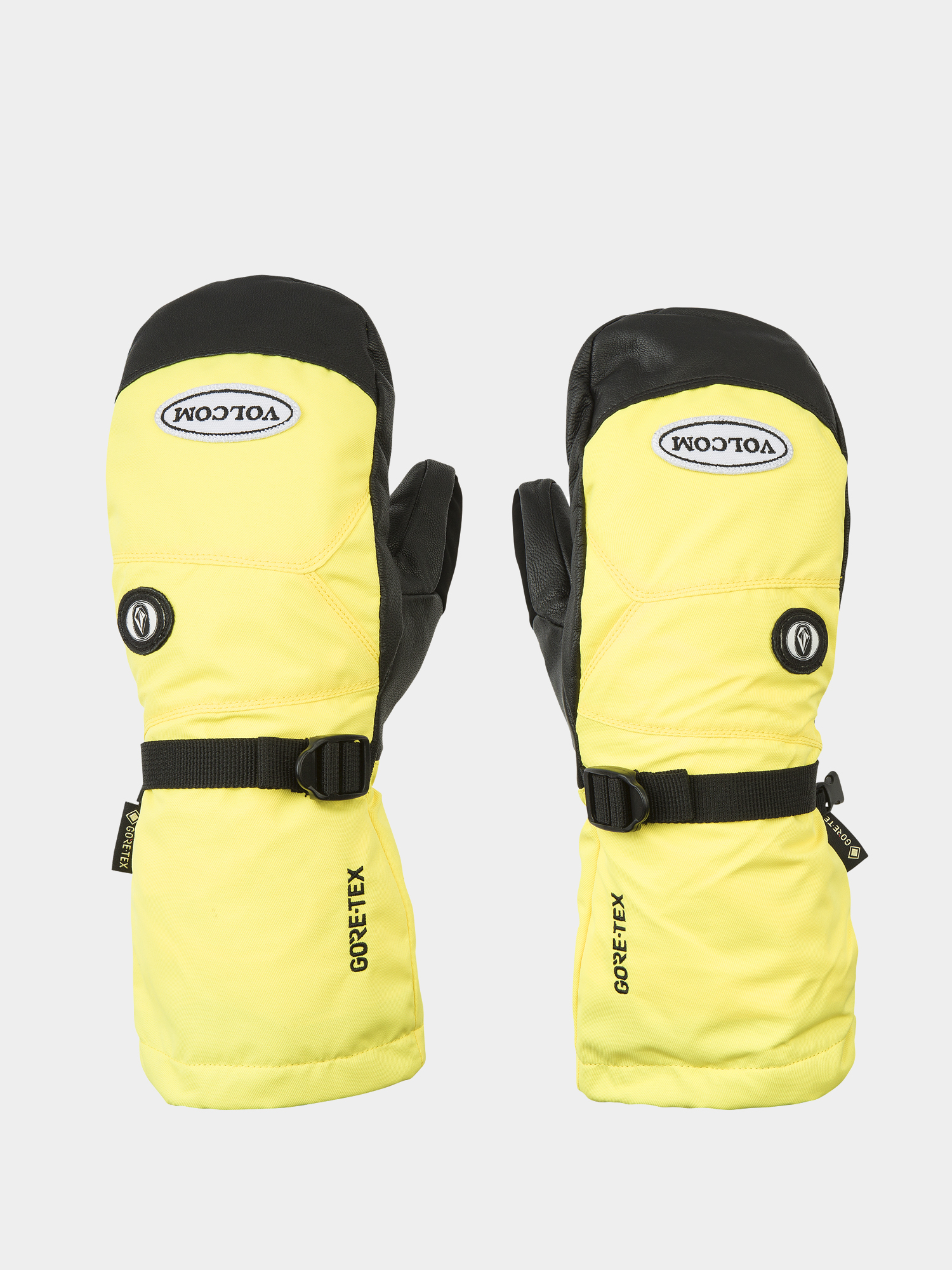 Volcom 91 Gore Tex Mitt Gloves (faded lemon)