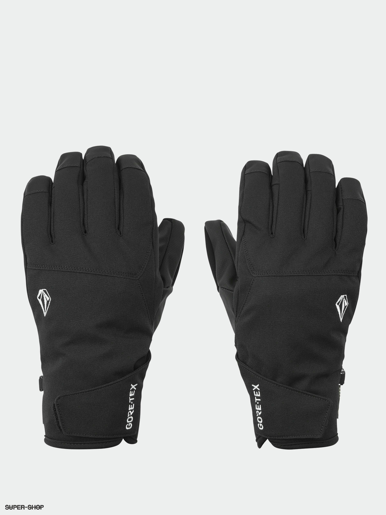 black gore tex gloves