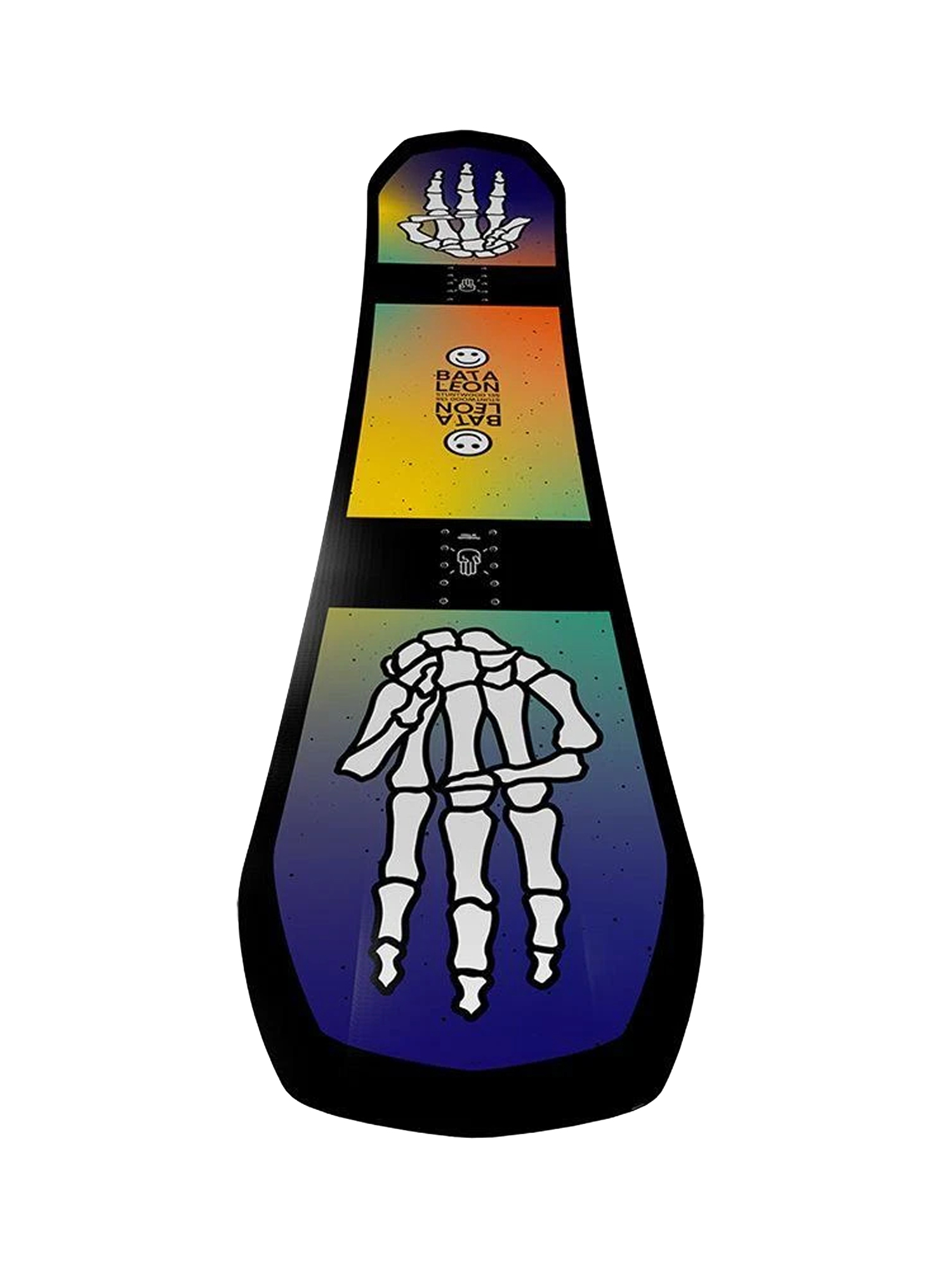 Bataleon Stuntwood JR Snowboard set - multicolor (orange/yellow)