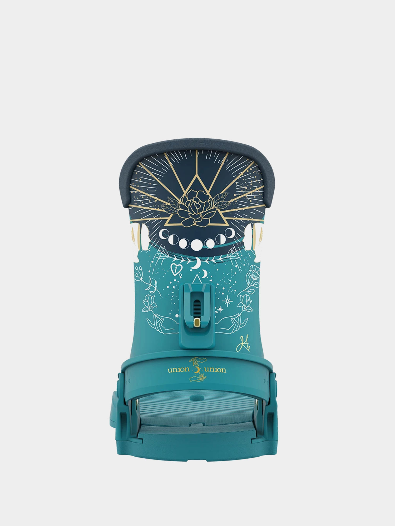 Mens Union Jamie Anderson Snowboard bindings (tahoe blue)