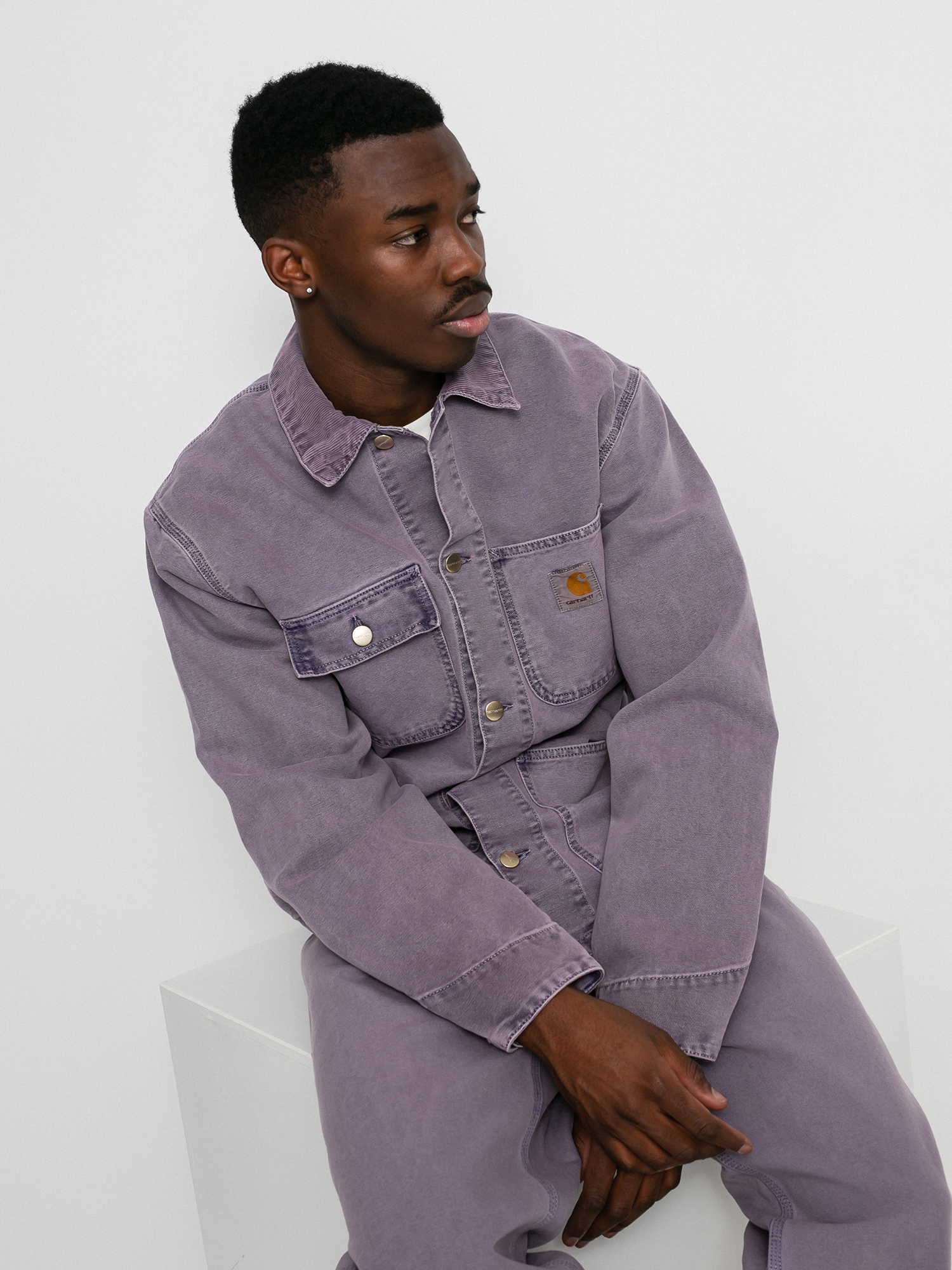 Carhartt WIP Michigan Coat Jacket - violet (razzmic/razzmic)