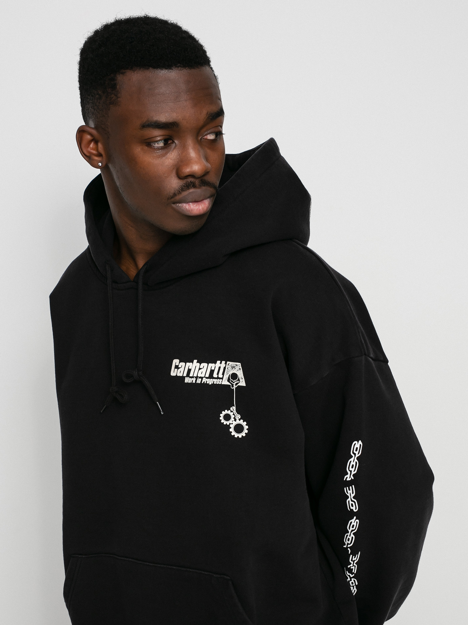 Carhartt WIP Scramble HD Hoodie (black/white)