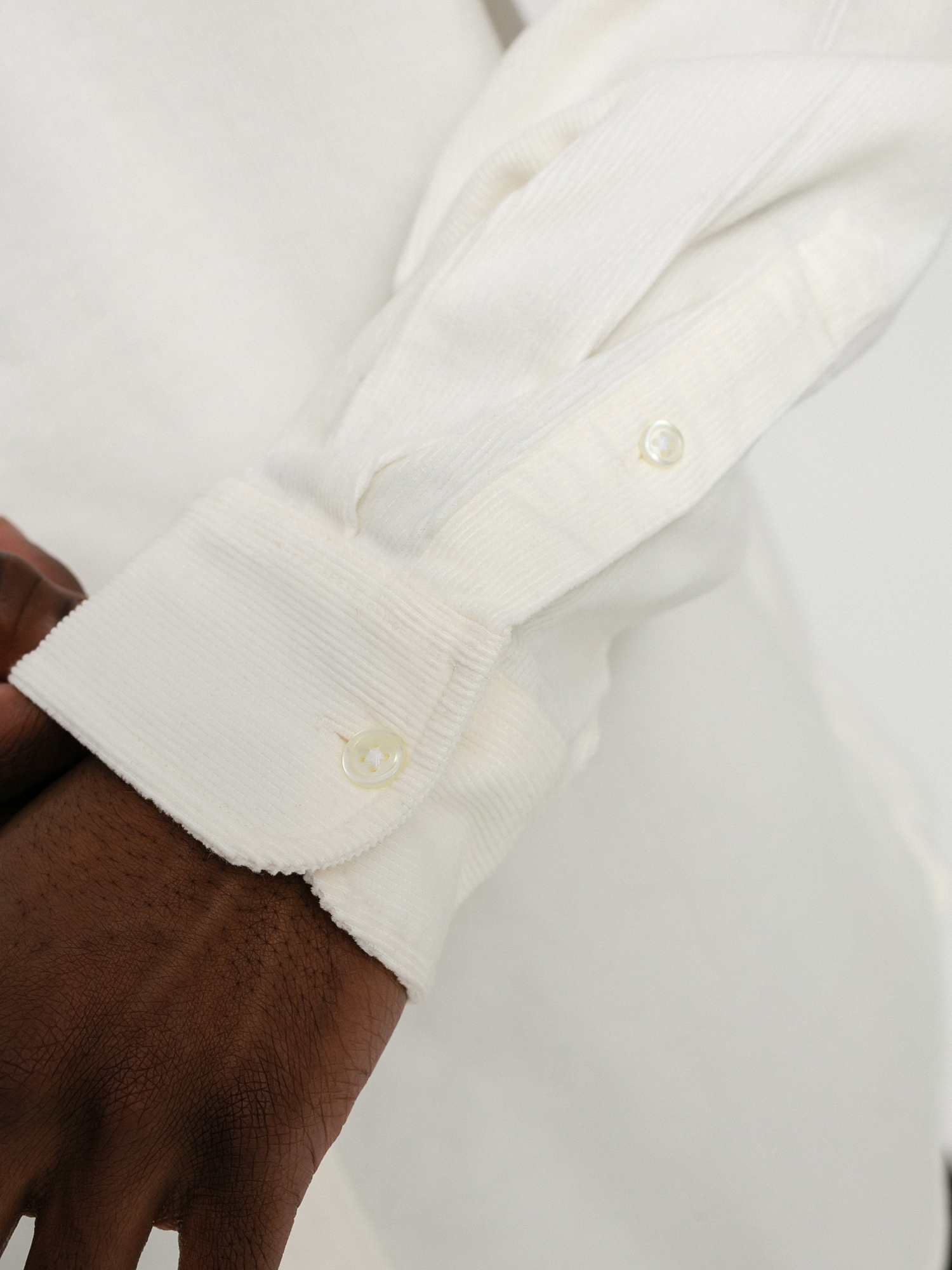 Carhartt WIP Madison Fine Cord Shirt (wax/black)