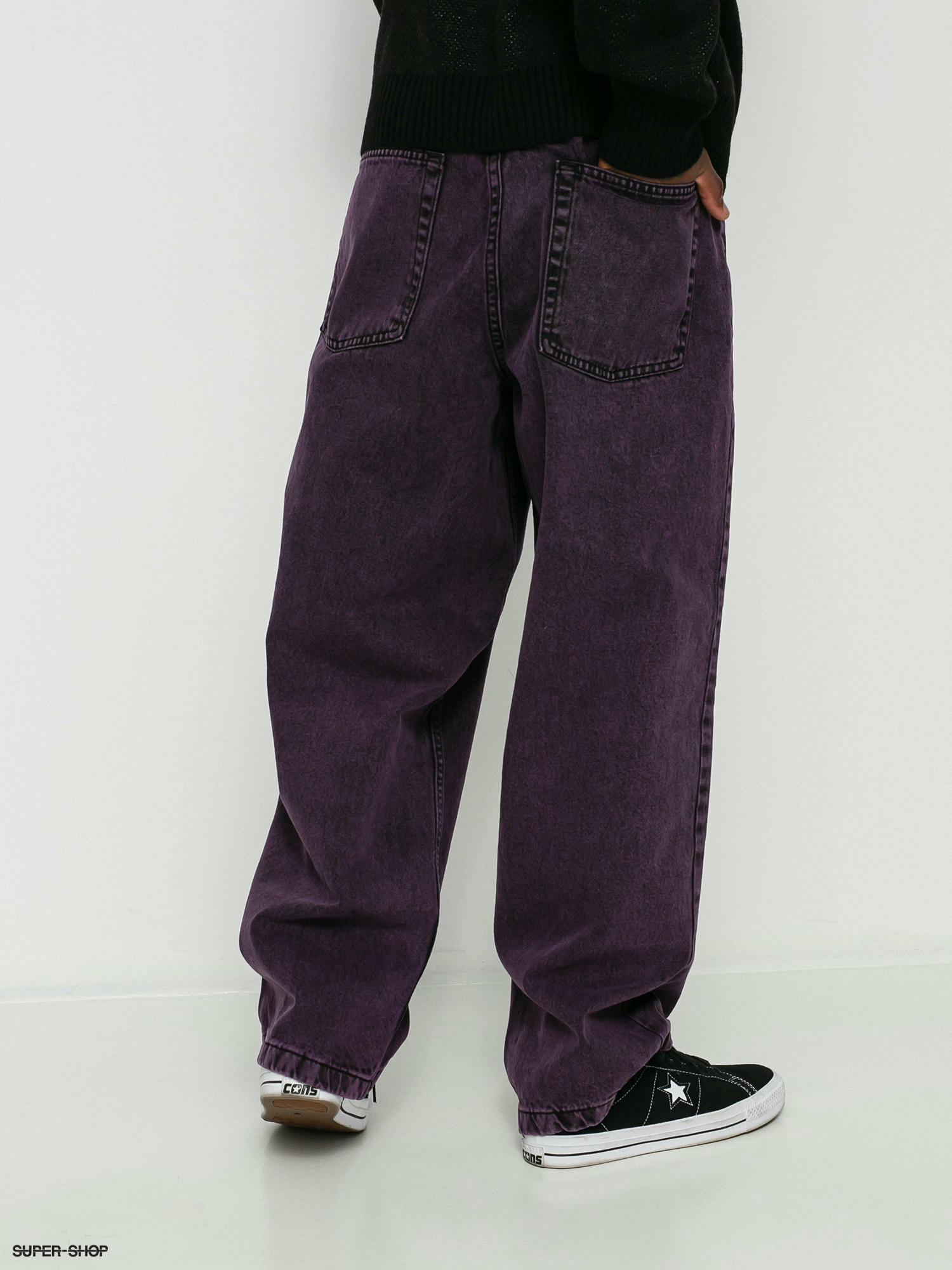 Polar Skate Big Boy Jeans Hose (purple black)